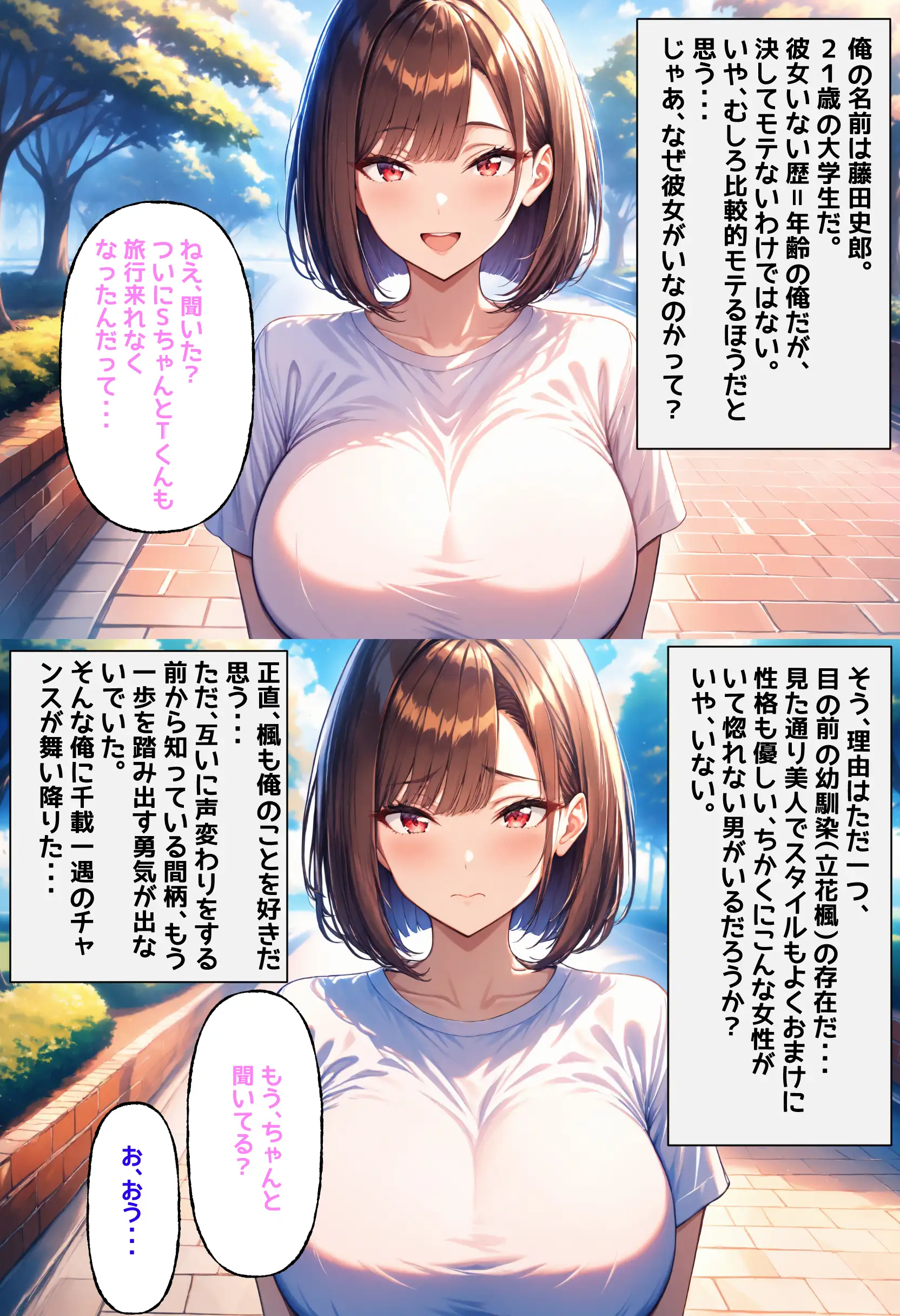 ポッとでのあいつに無様なアヘ顔を晒す幼馴染〜盗まれた初恋〜 2ページ