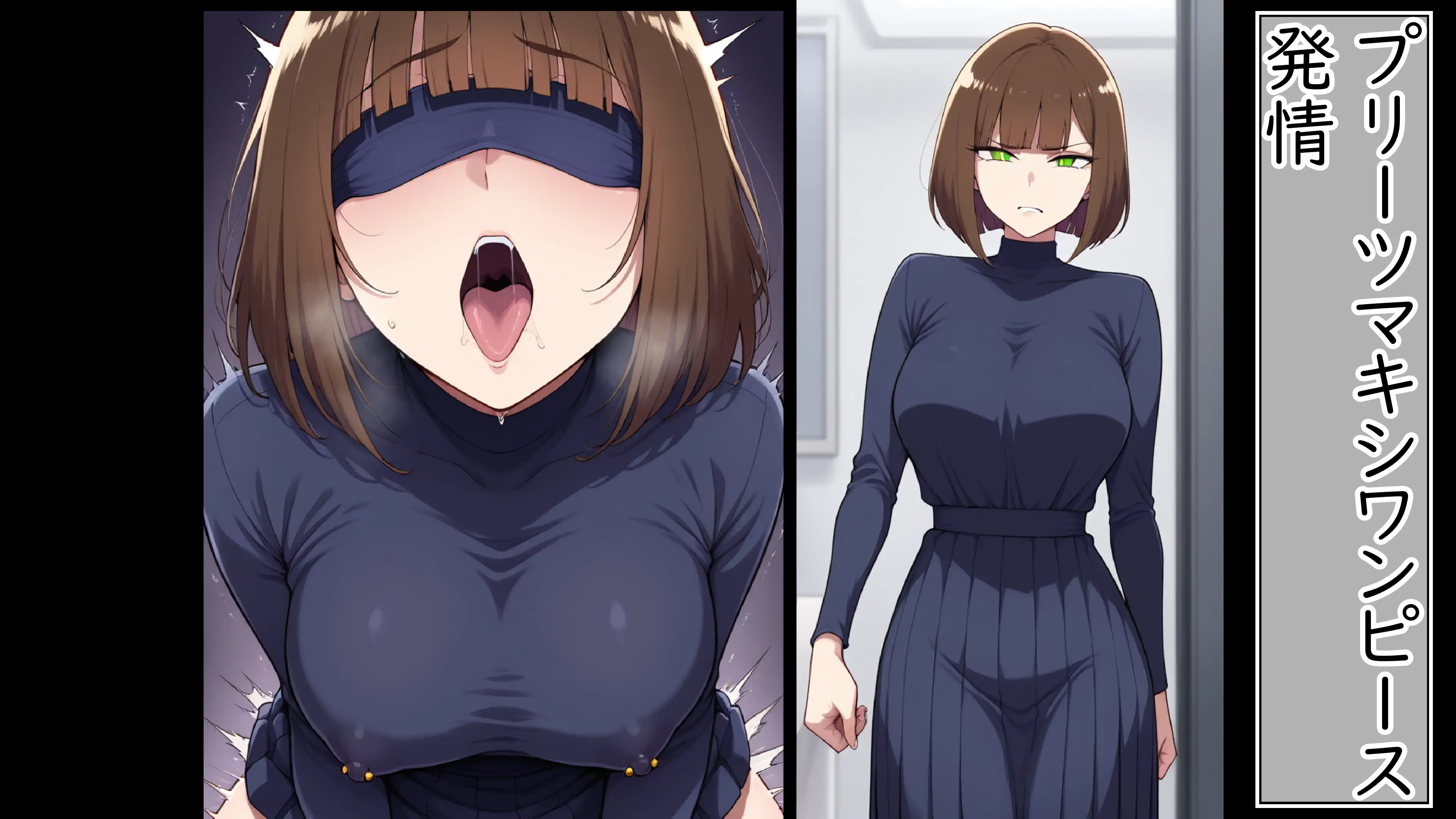 目隠しギャップフェチ怪人【生意気人妻編】 27ページ