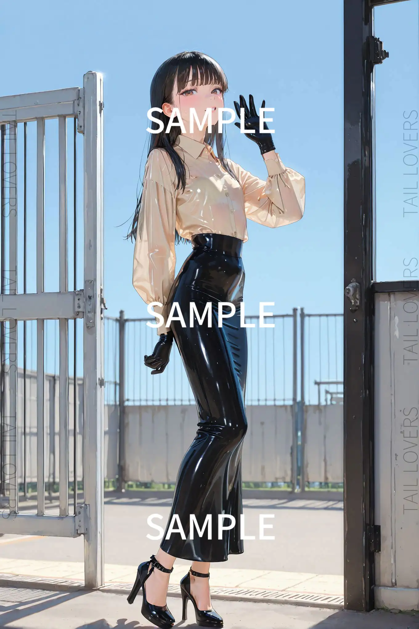 ラバー好きな美人教師と過ごす5日間【初日】 1ページ