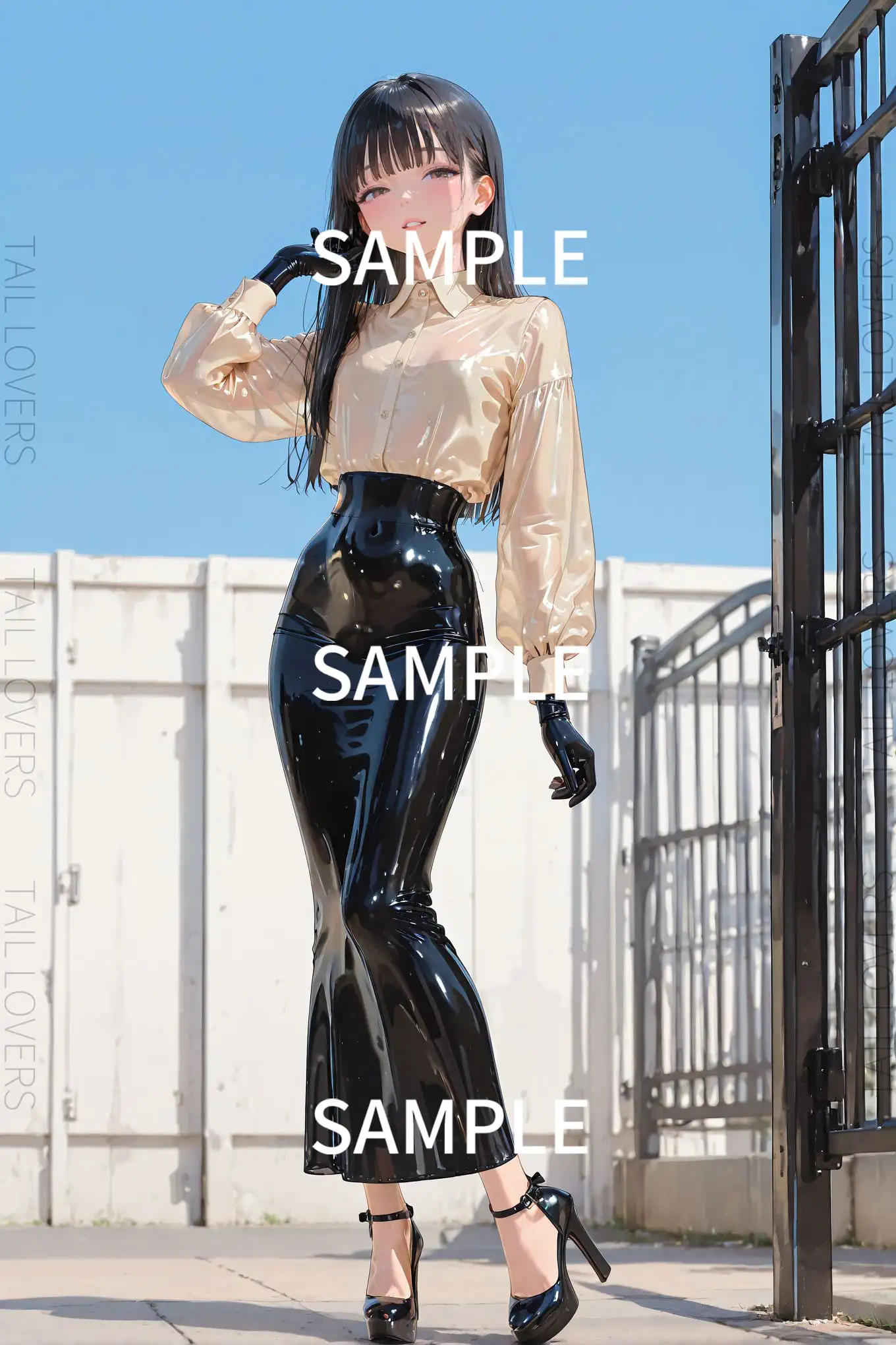 ラバー好きな美人教師と過ごす5日間【初日】 2ページ