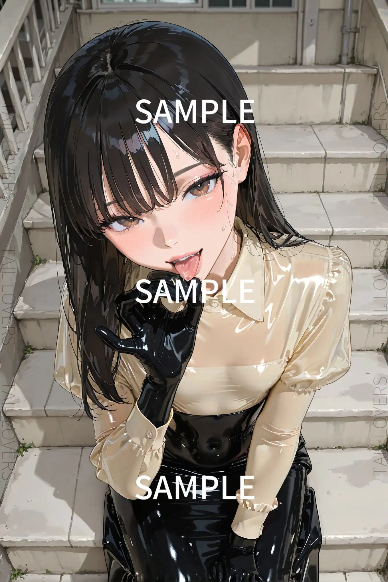 ラバー好きな美人教師と過ごす5日間【初日】 8ページ