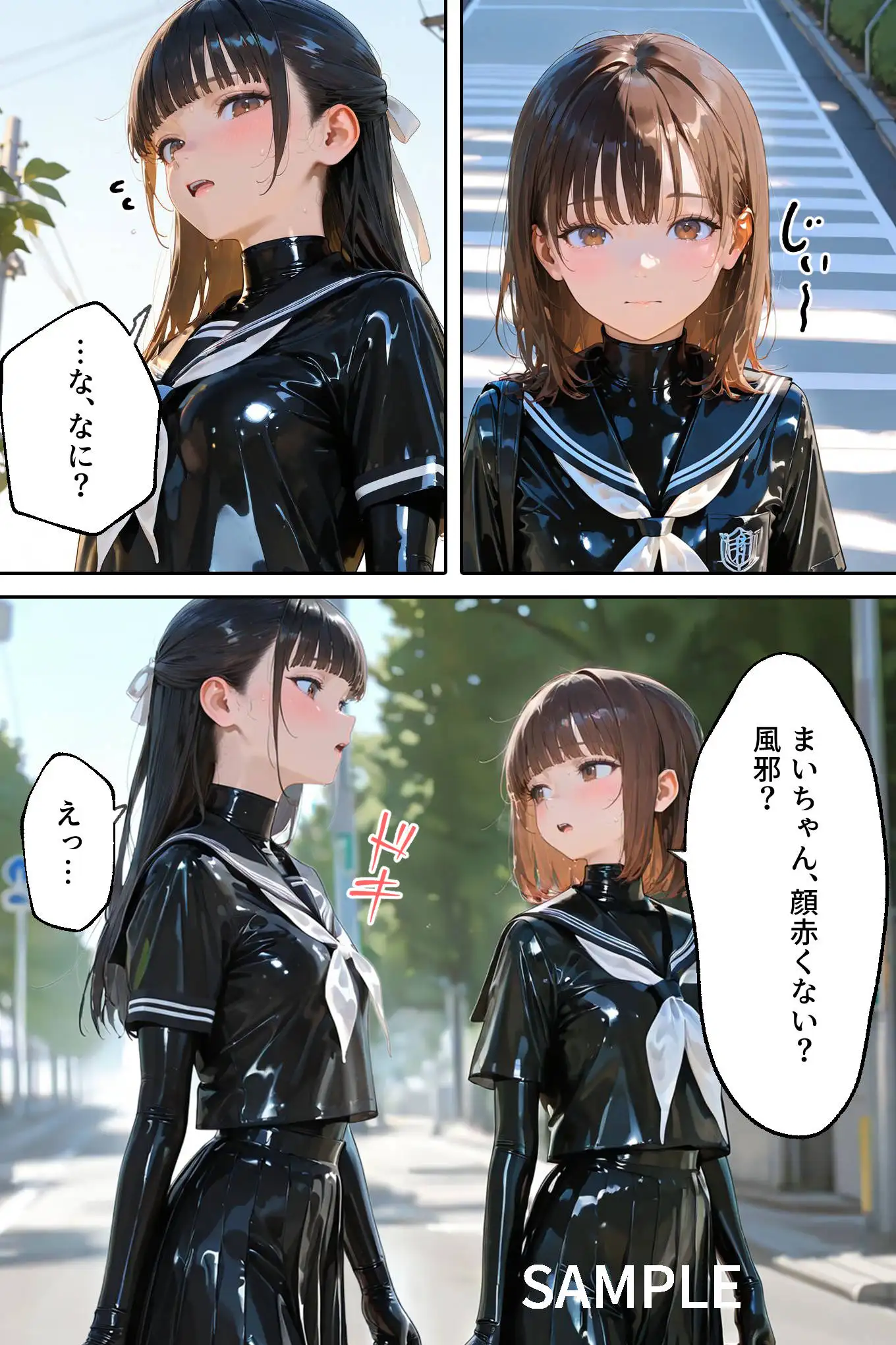 護謨学院｜更生プログラム【96Pコミック】放課後の連続拘束絶頂 8ページ