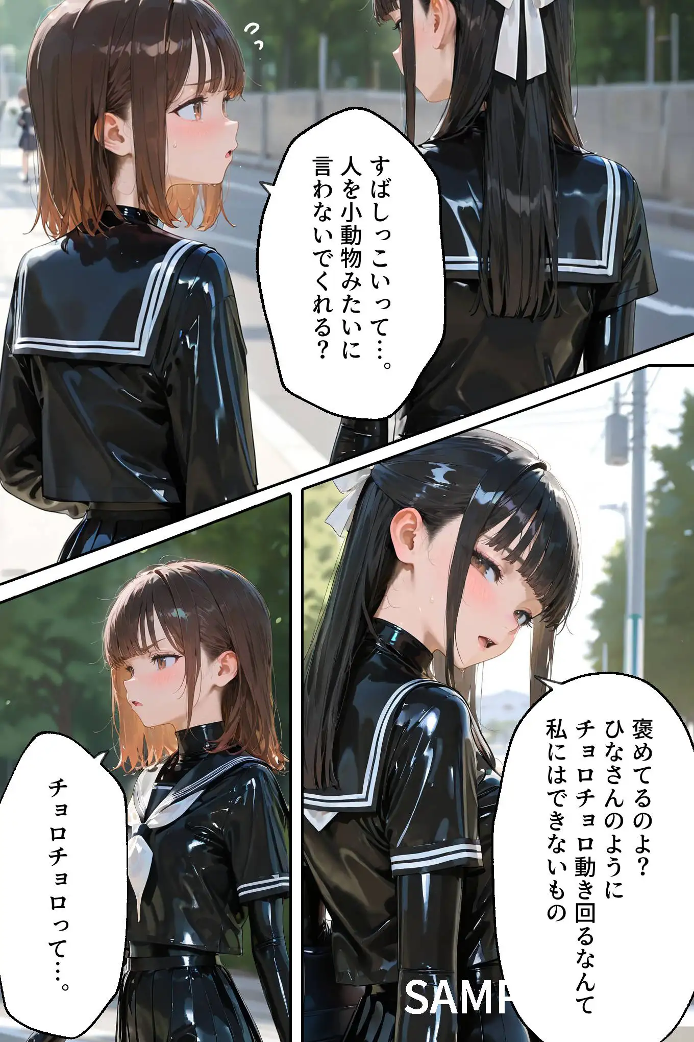 護謨学院｜更生プログラム【96Pコミック】放課後の連続拘束絶頂 10ページ