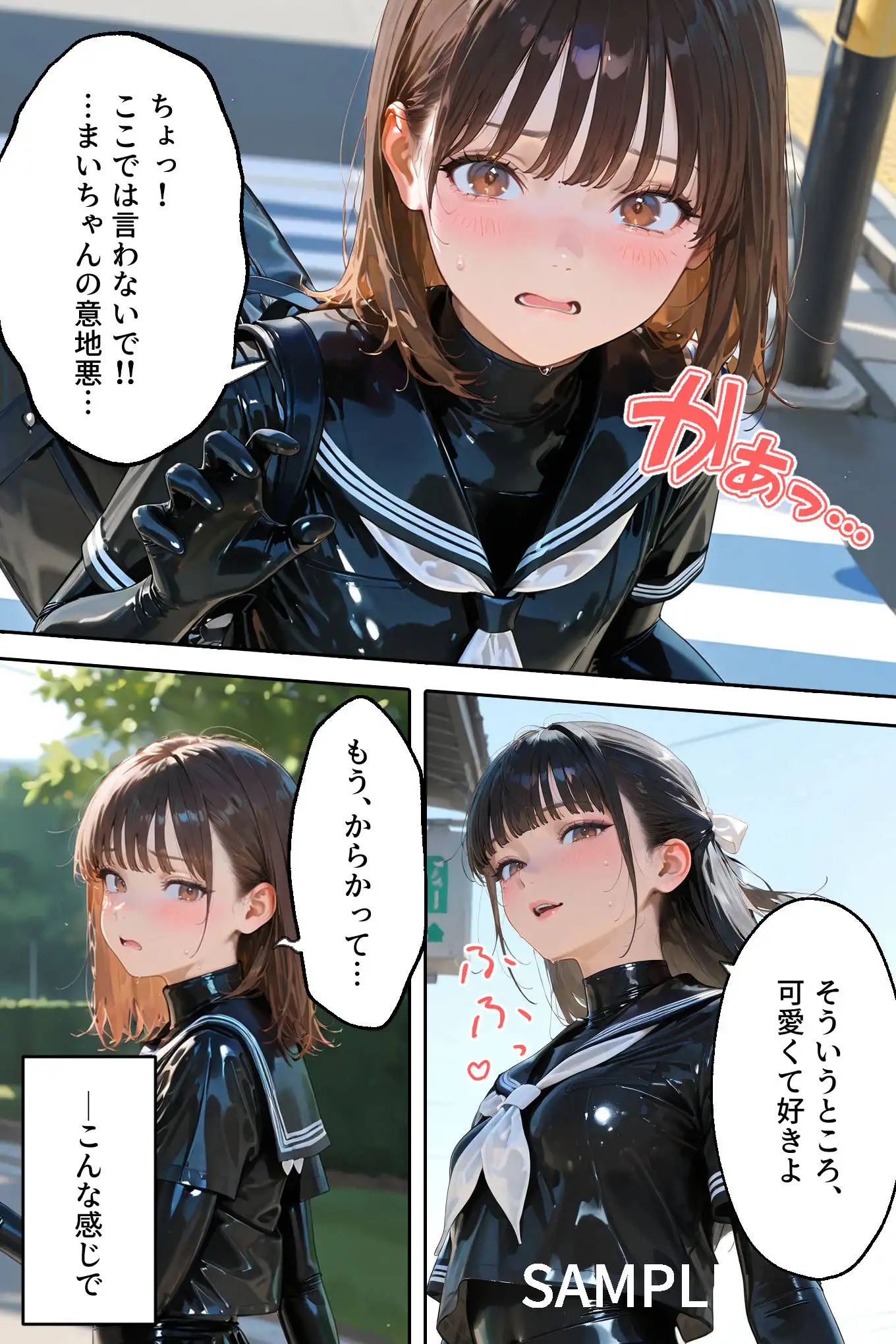 護謨学院｜更生プログラム【96Pコミック】放課後の連続拘束絶頂 12ページ