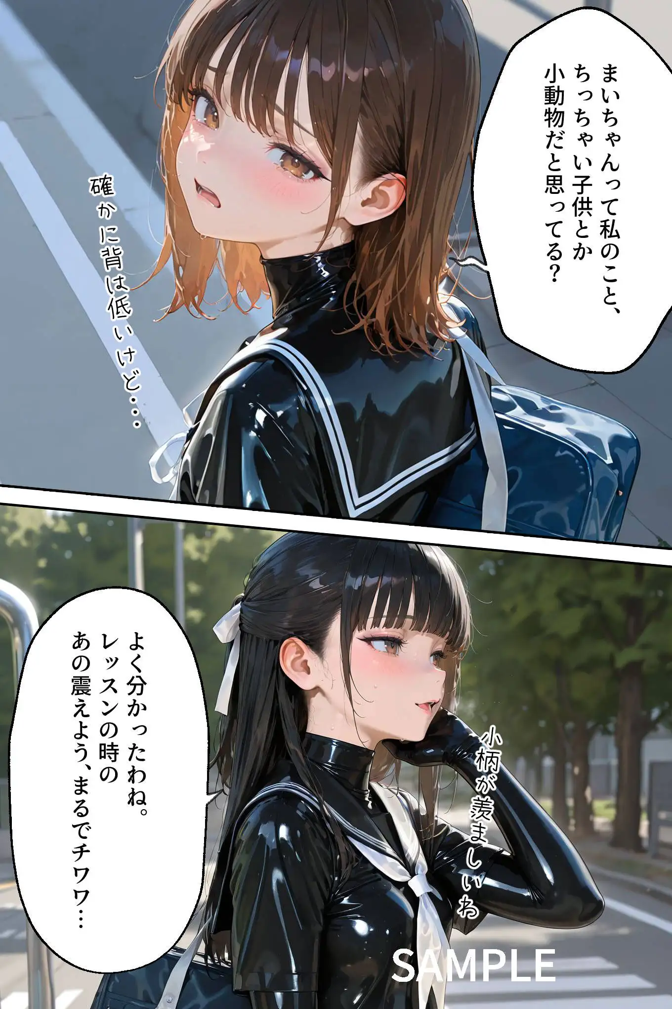 護謨学院｜更生プログラム【96Pコミック】放課後の連続拘束絶頂 45ページ