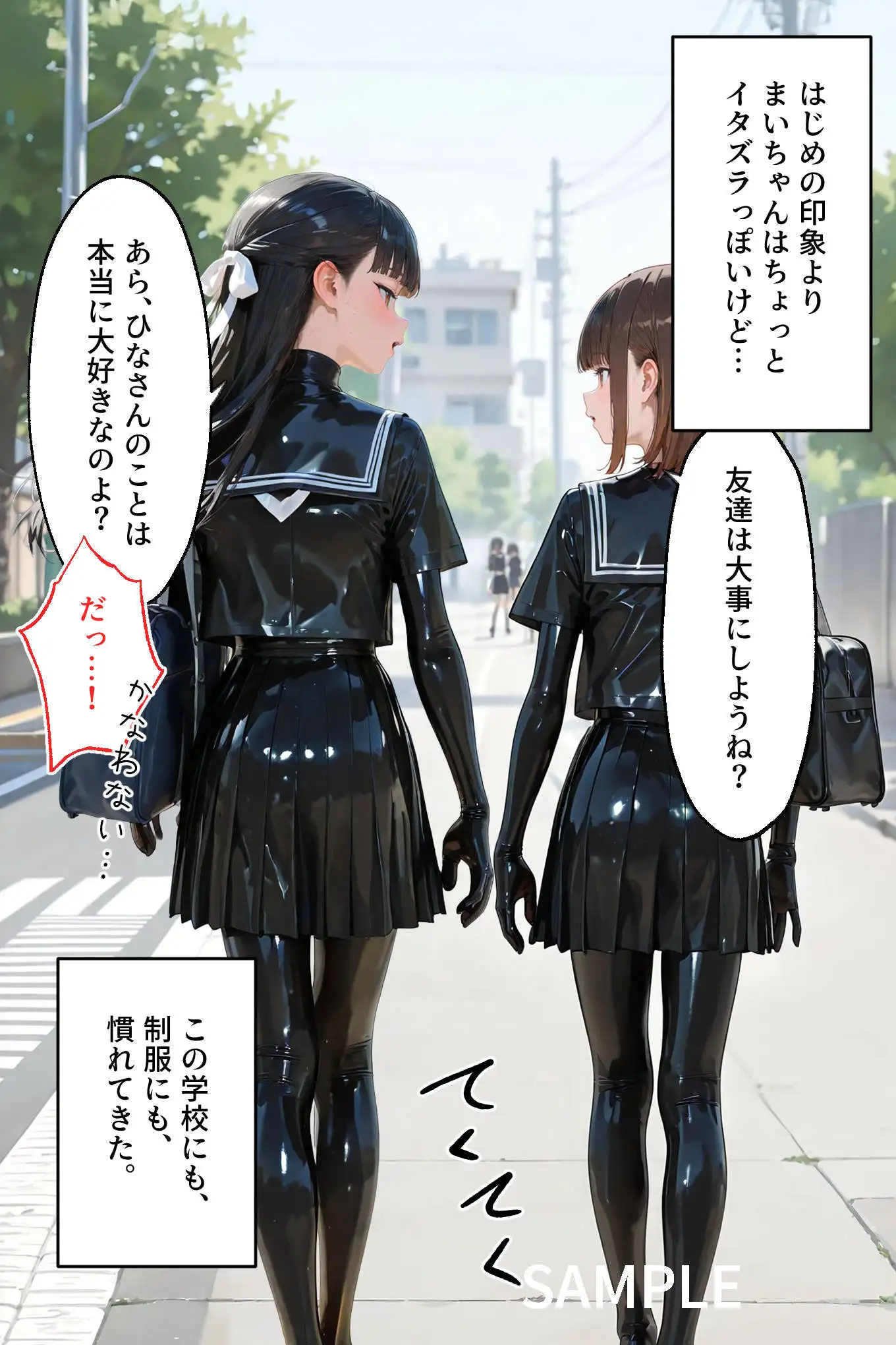 護謨学院｜更生プログラム【96Pコミック】放課後の連続拘束絶頂 47ページ