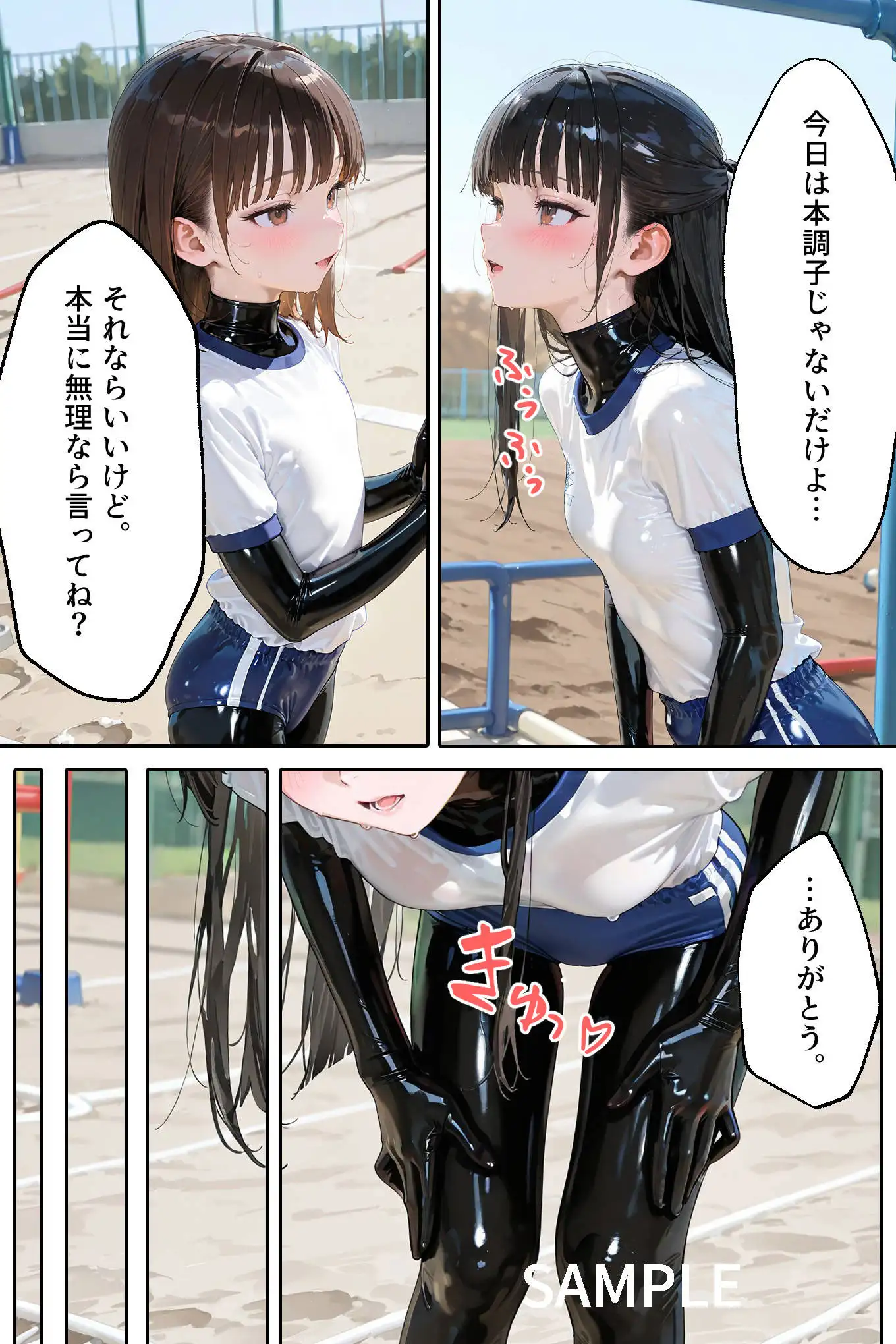 護謨学院｜更生プログラム【96Pコミック】放課後の連続拘束絶頂 50ページ