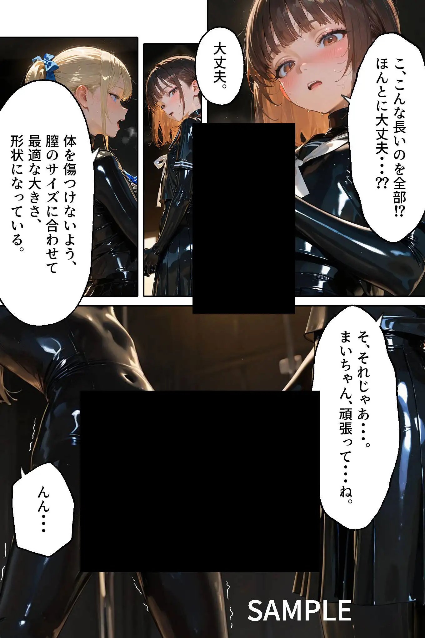 護謨学院｜更生プログラム【96Pコミック】放課後の連続拘束絶頂 67ページ