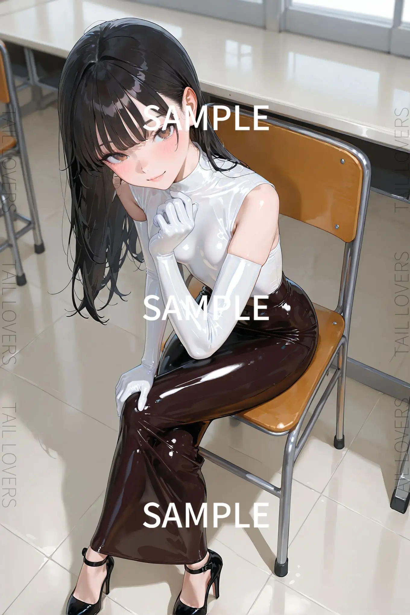 ラバー好きな美人教師と過ごす5日間【二日目】 4ページ