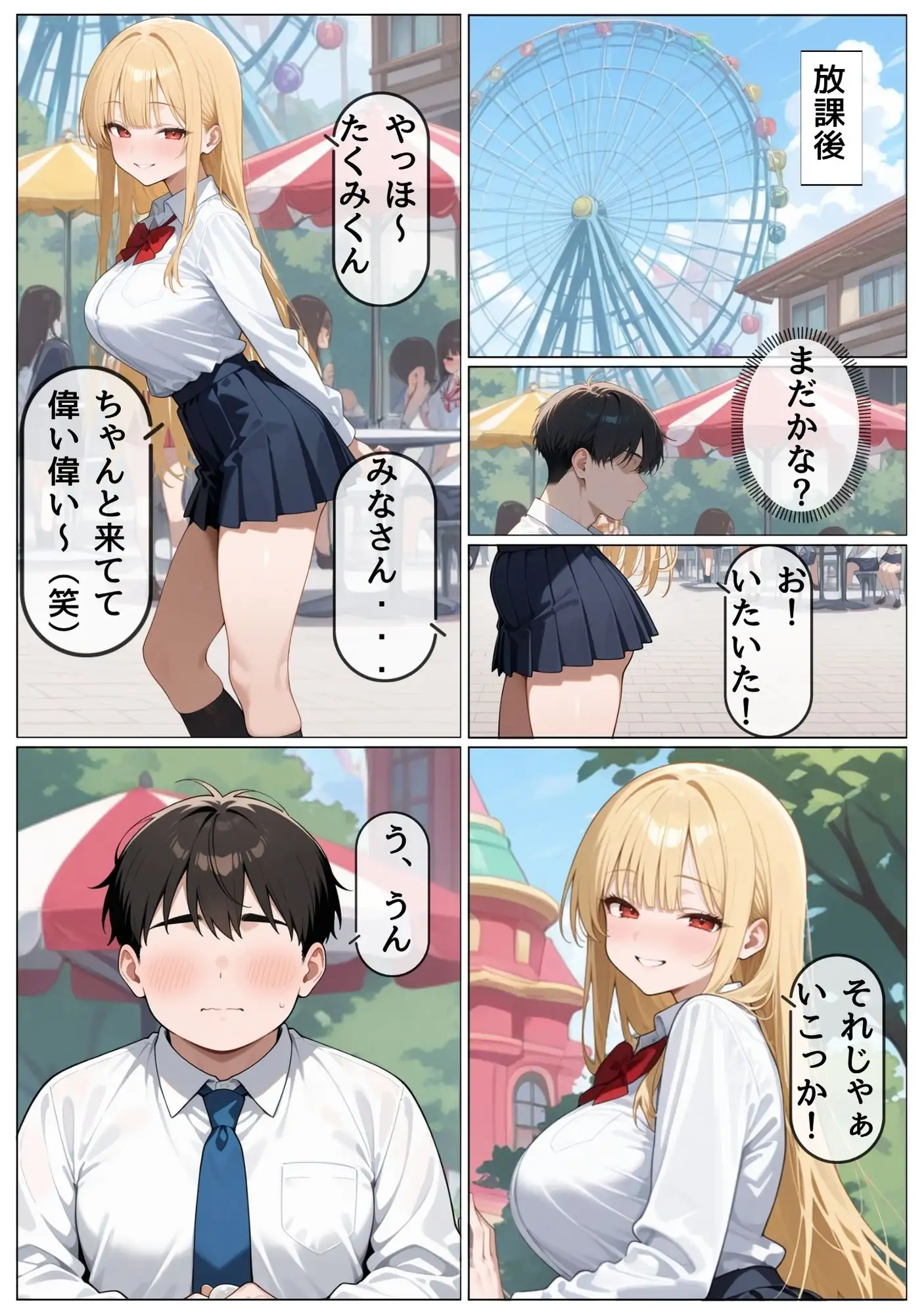 1軍巨乳女子がド変態！！ 7ページ