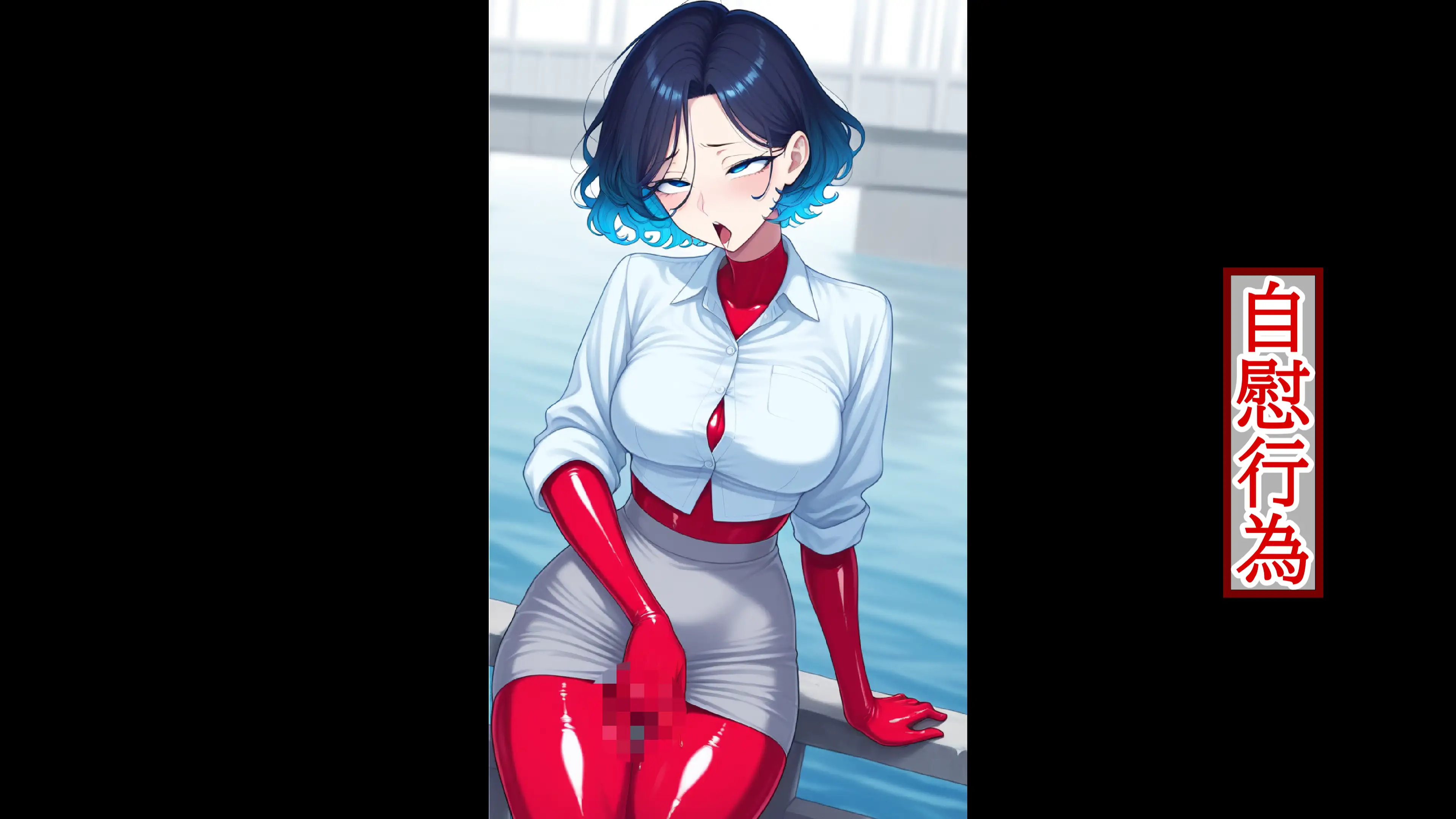 【露出多めの服だからこそ】重ね着フェチ怪人【ラバーボディスーツ編2】 21ページ