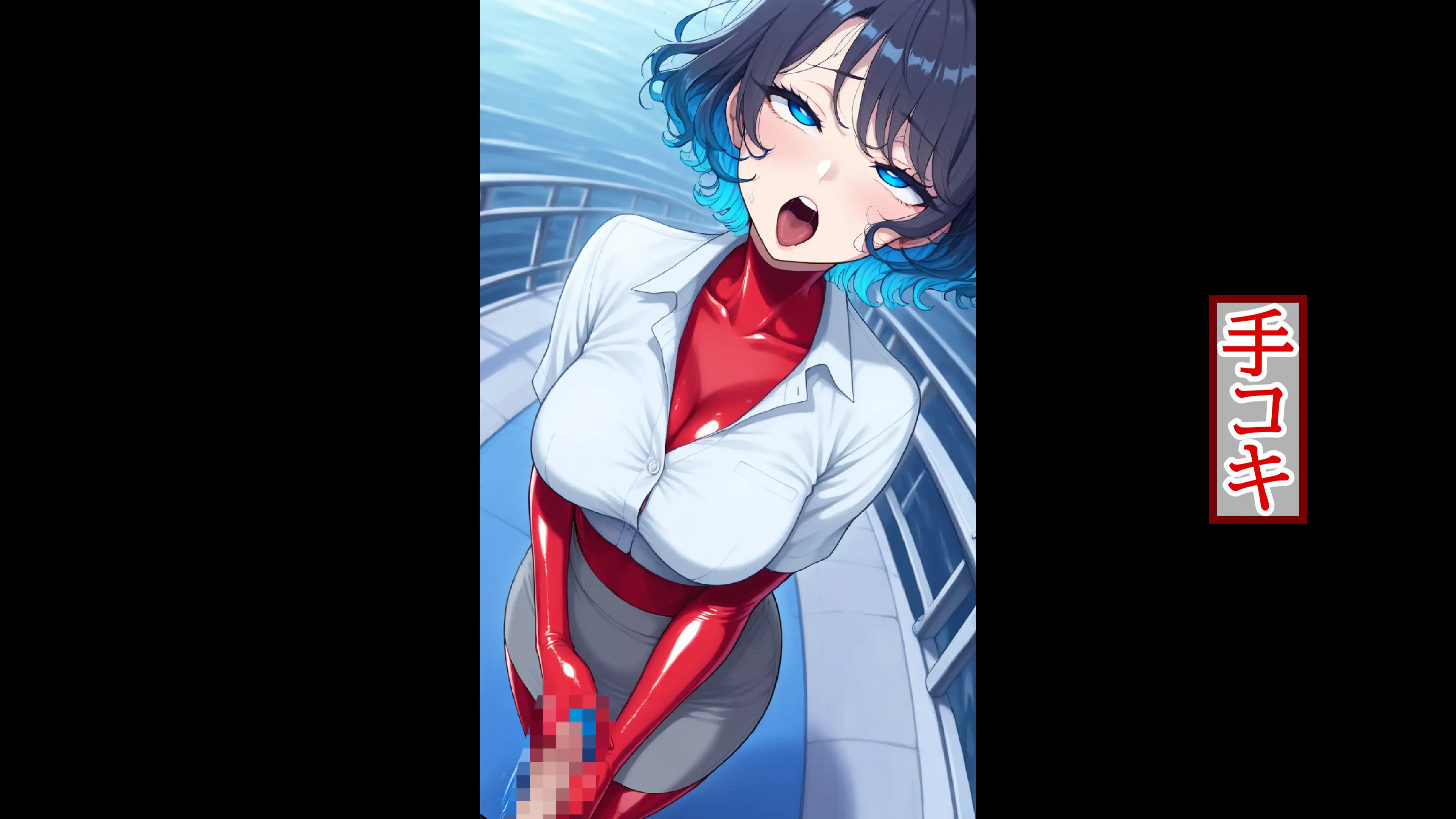 【露出多めの服だからこそ】重ね着フェチ怪人【ラバーボディスーツ編2】 22ページ