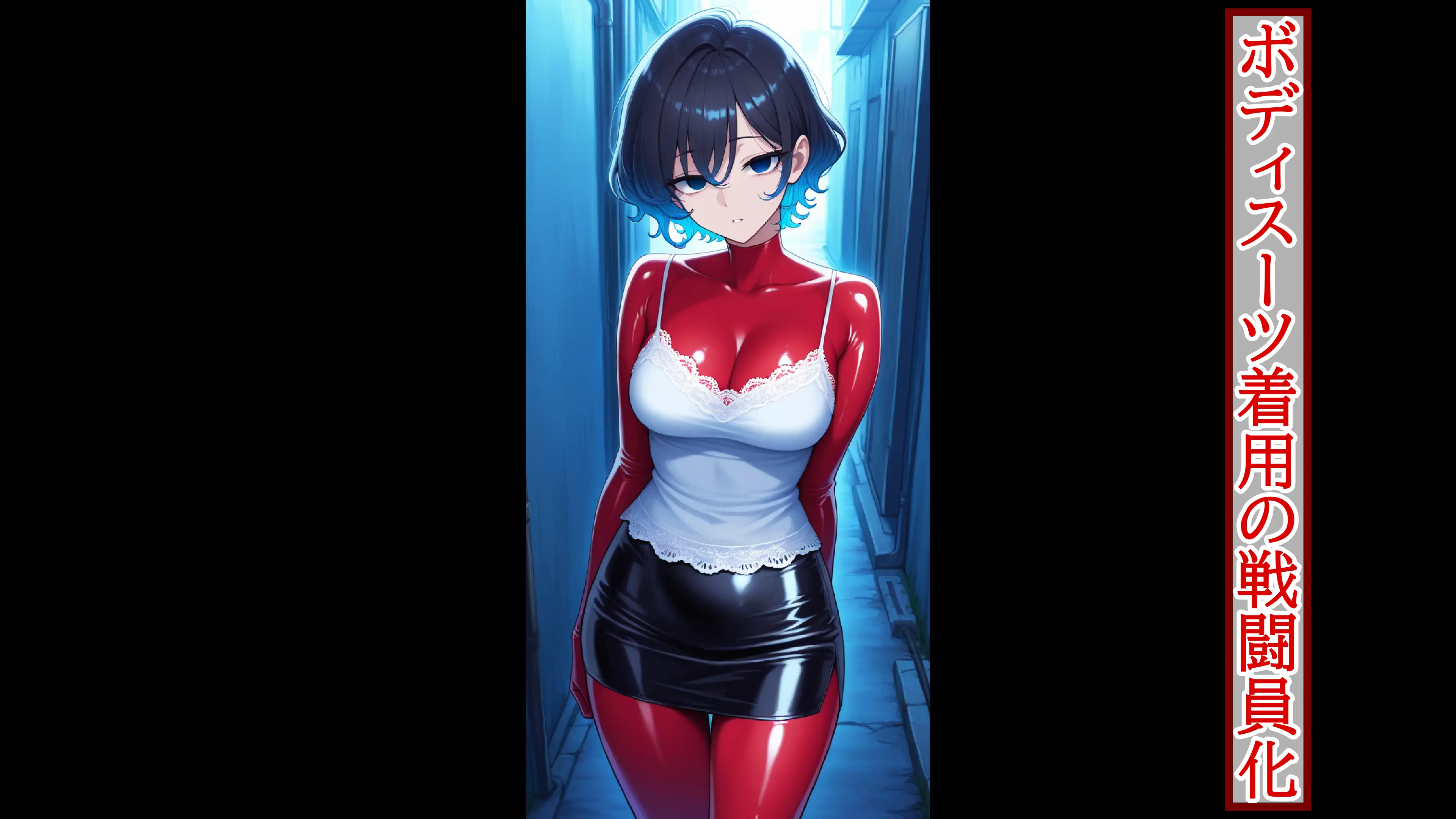 【露出多めの服だからこそ】重ね着フェチ怪人【ラバーボディスーツ編2】 52ページ