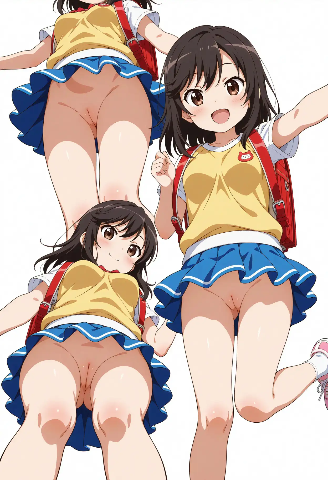 立ち絵とローアングル【一条蛍風1】 11ページ