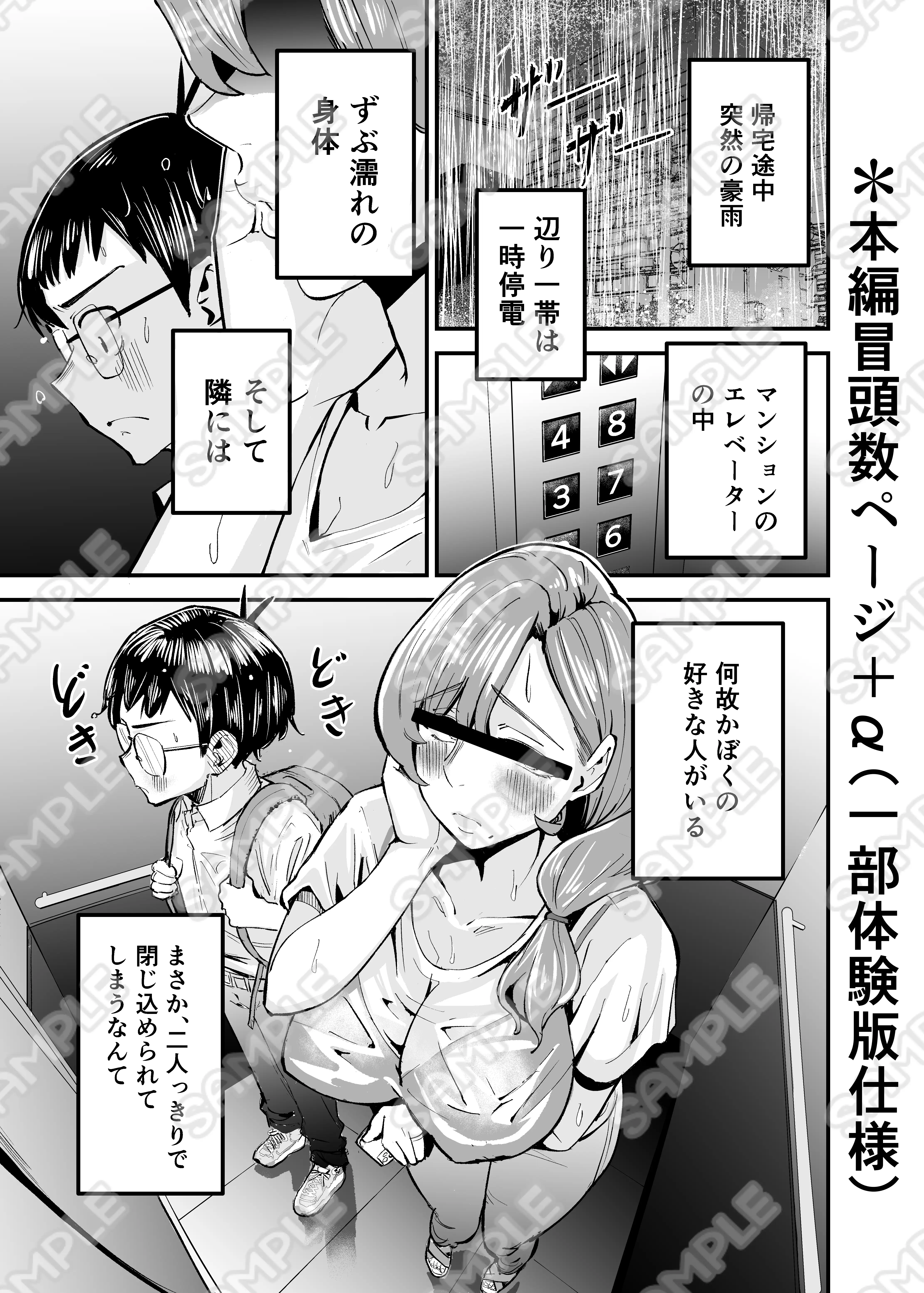 昇天エレベーター  人妻尿意  快楽崩壊 2ページ