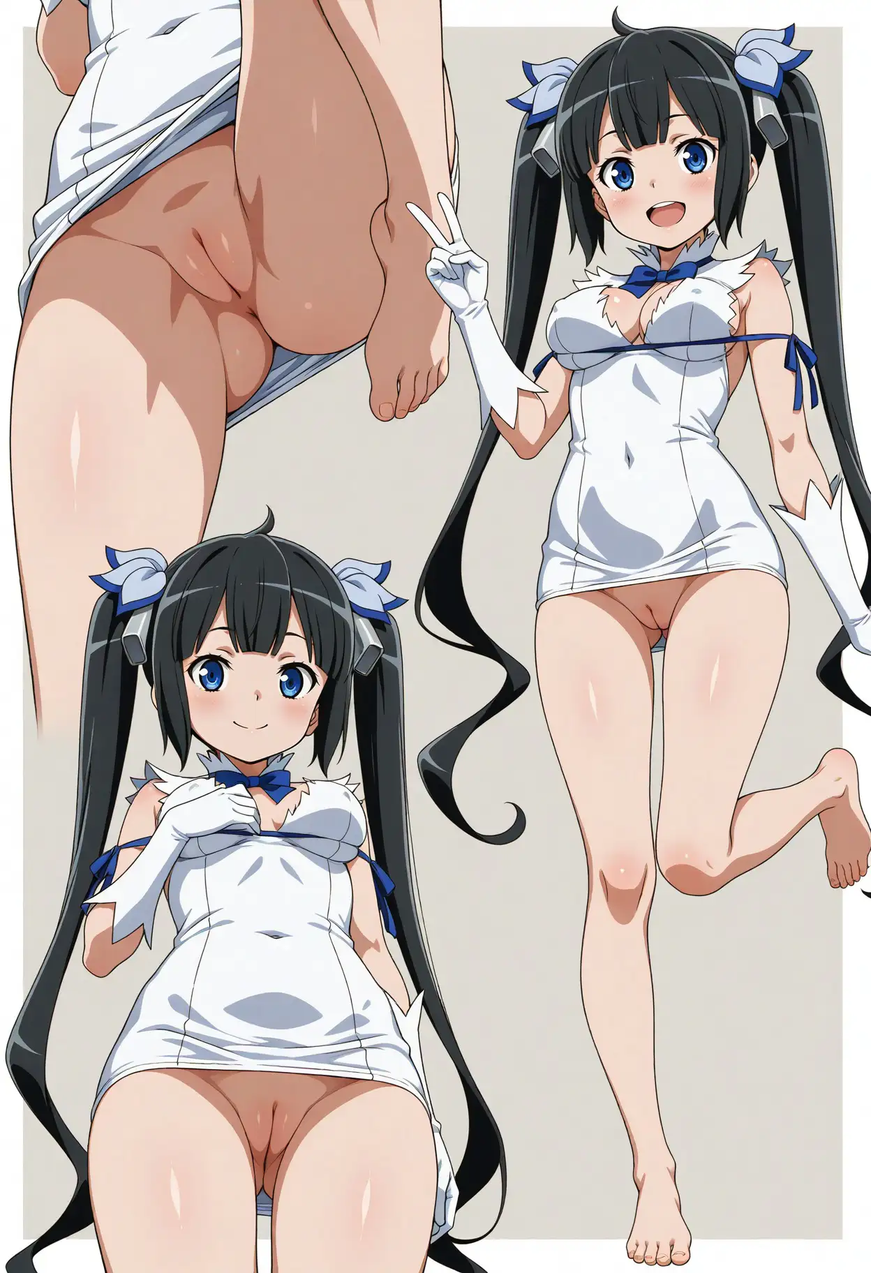 立ち絵とローアングル【ヘスティア風1】 10ページ