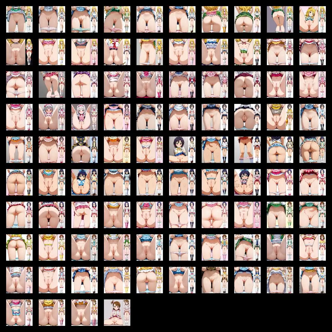 立ち絵とたくしあげ【アイドルマスター風1】 21ページ