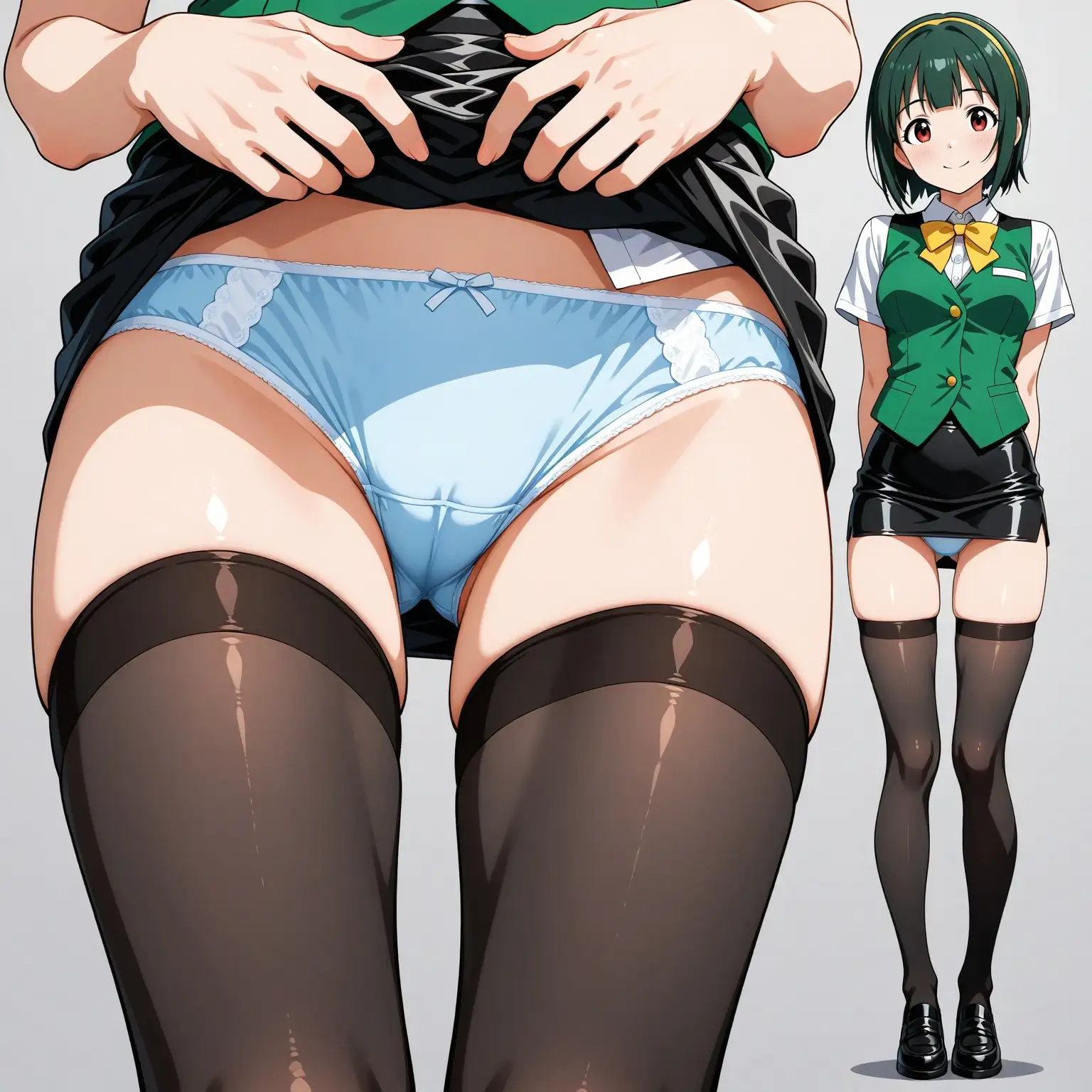 立ち絵とたくしあげ【アイドルマスター風2】 9ページ