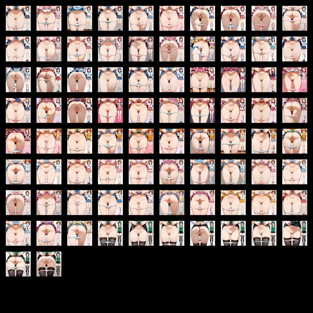 立ち絵とたくしあげ【アイドルマスター風2】 26ページ