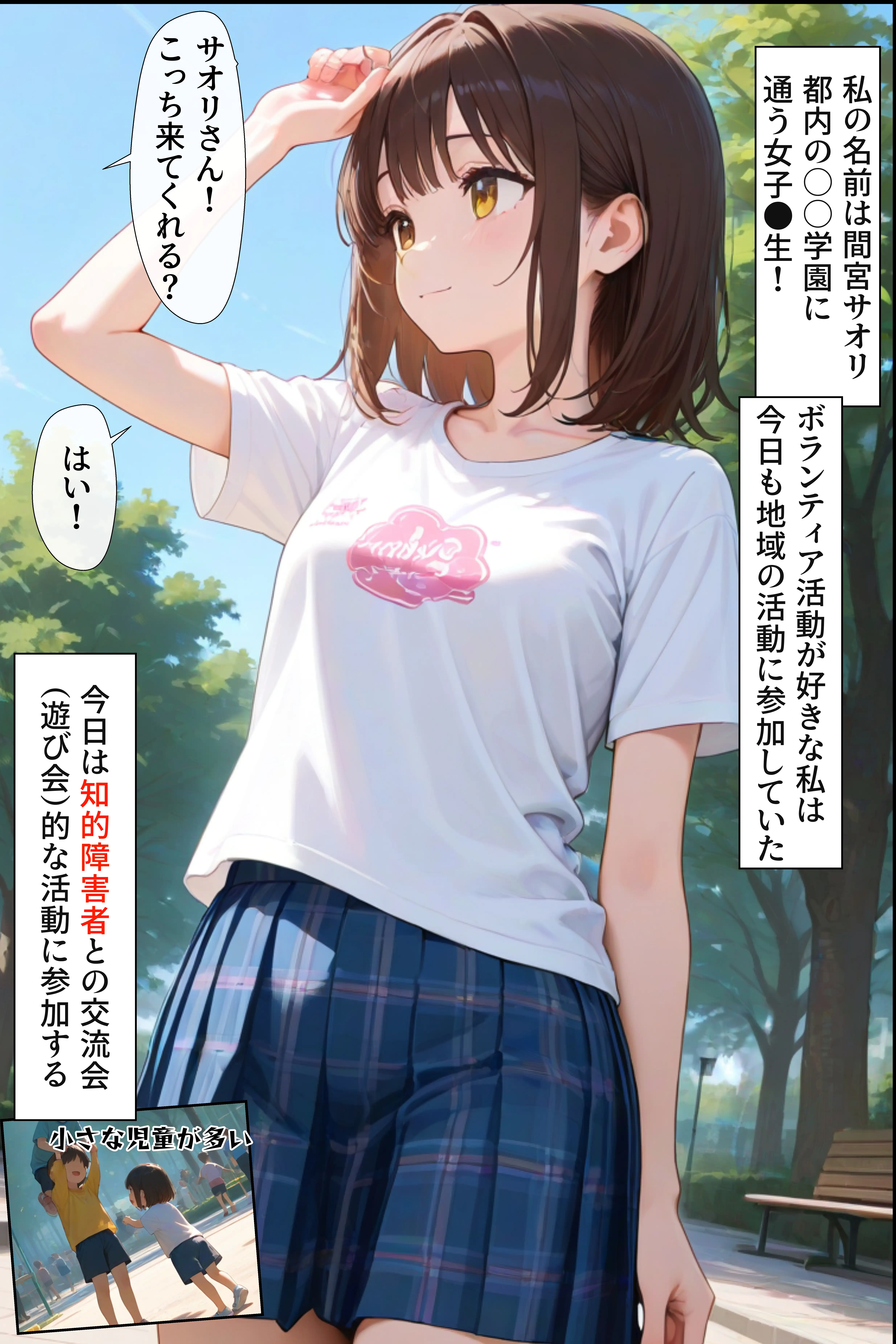 痴醜活動【ボランティア編】 2ページ