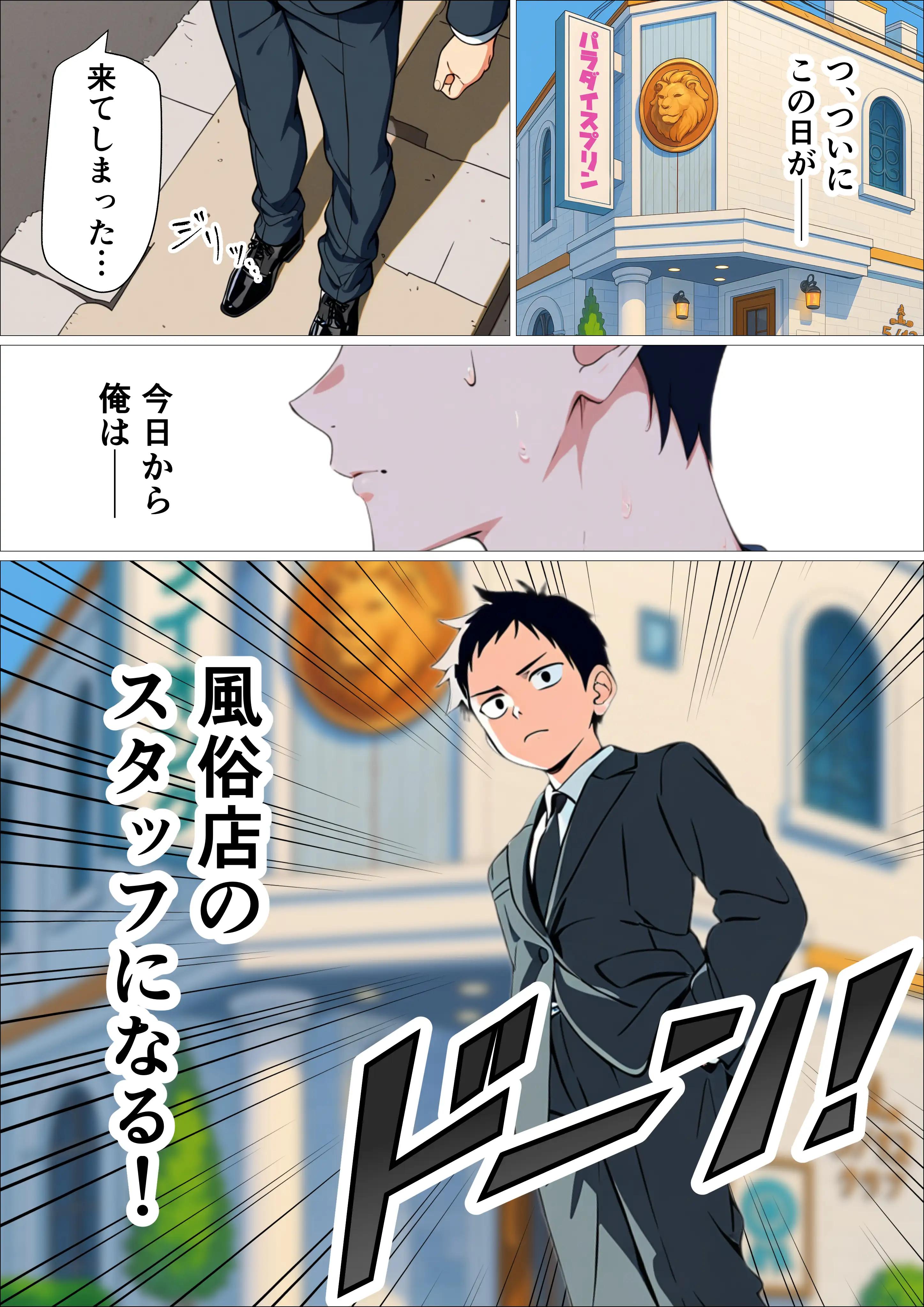 セフレ無限生成職【風俗スタッフ】に転職した結果、性欲処理に追われる日々が始まった元・陰キャの俺 1ページ