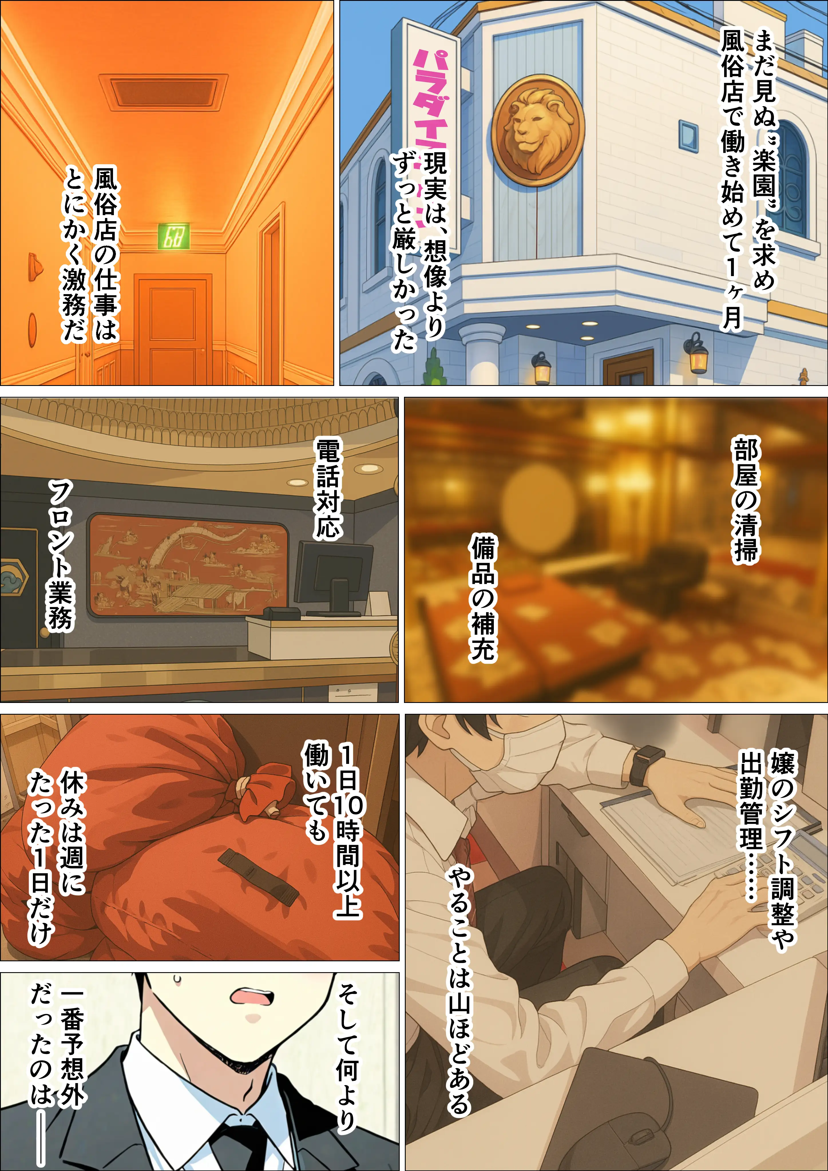 セフレ無限生成職【風俗スタッフ】に転職した結果、性欲処理に追われる日々が始まった元・陰キャの俺 17ページ