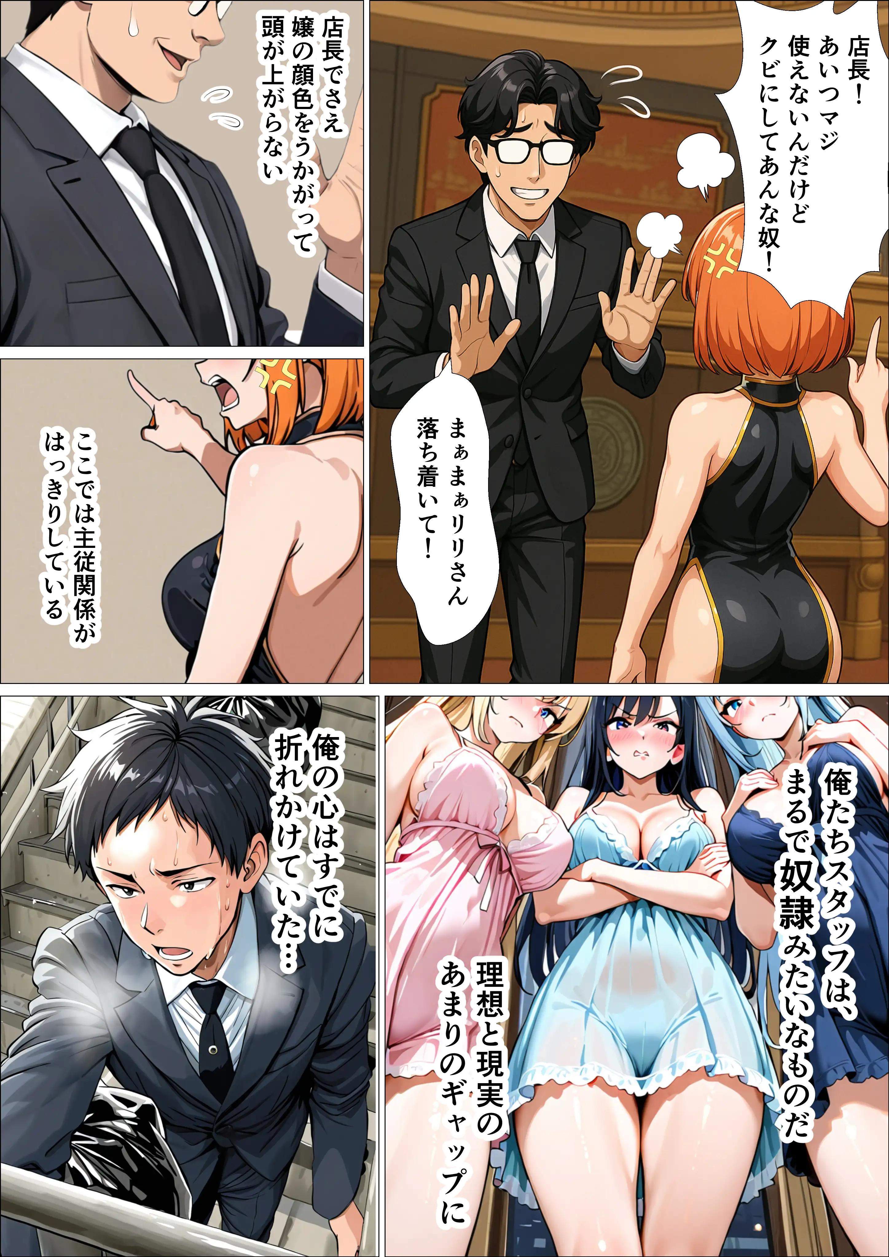 セフレ無限生成職【風俗スタッフ】に転職した結果、性欲処理に追われる日々が始まった元・陰キャの俺 19ページ