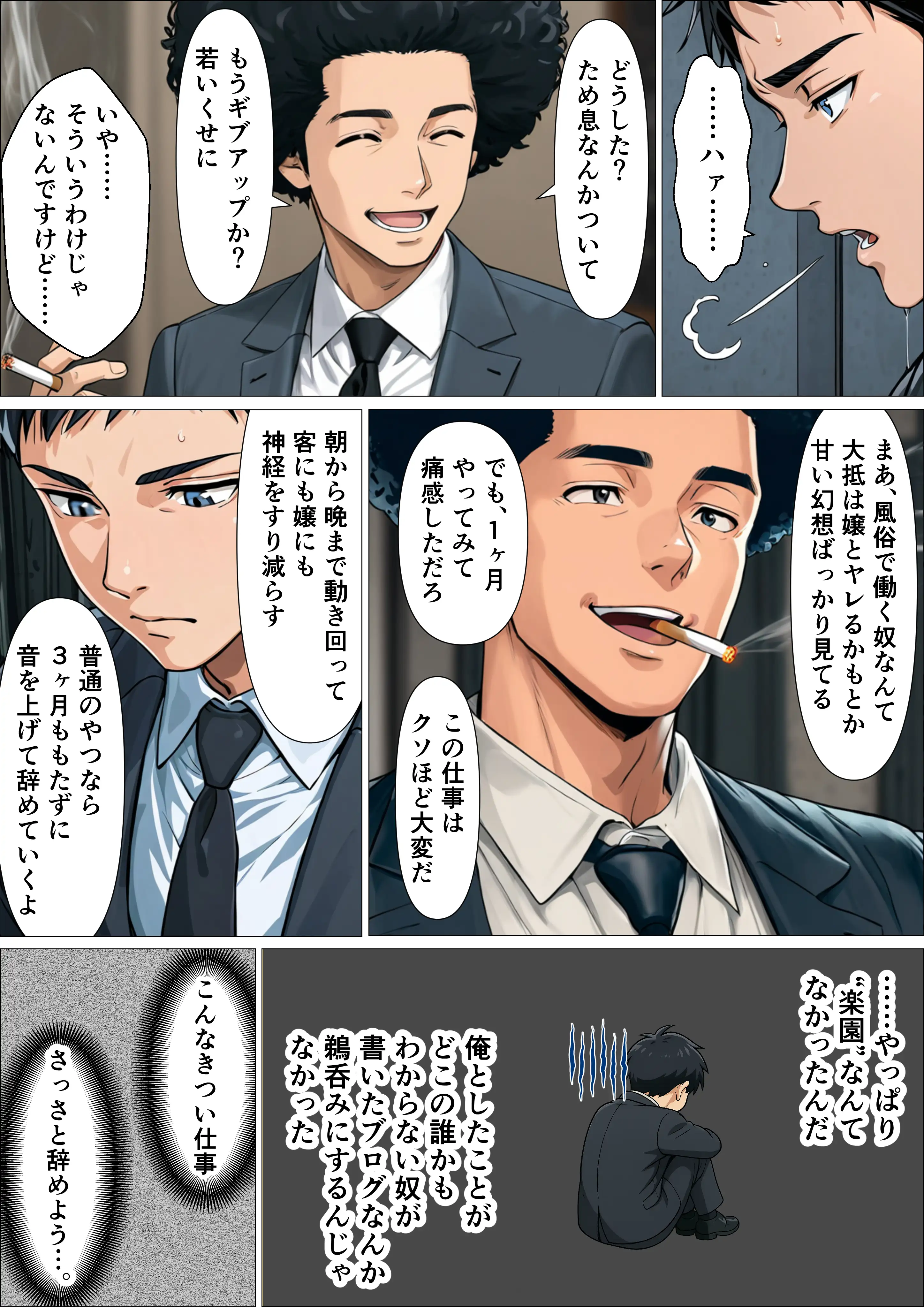 セフレ無限生成職【風俗スタッフ】に転職した結果、性欲処理に追われる日々が始まった元・陰キャの俺 20ページ