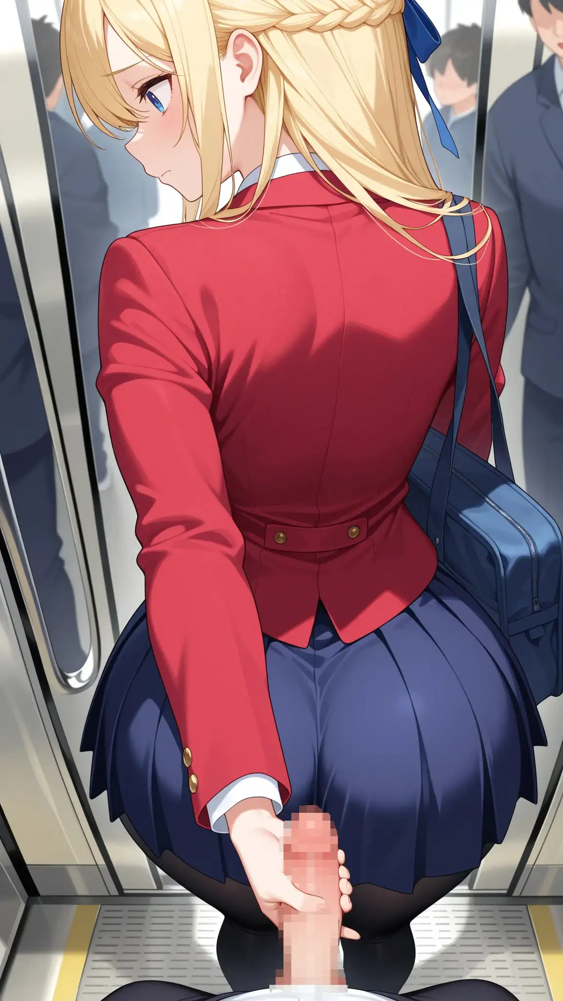 美少女のデカ尻は白濁に汚される 41ページ