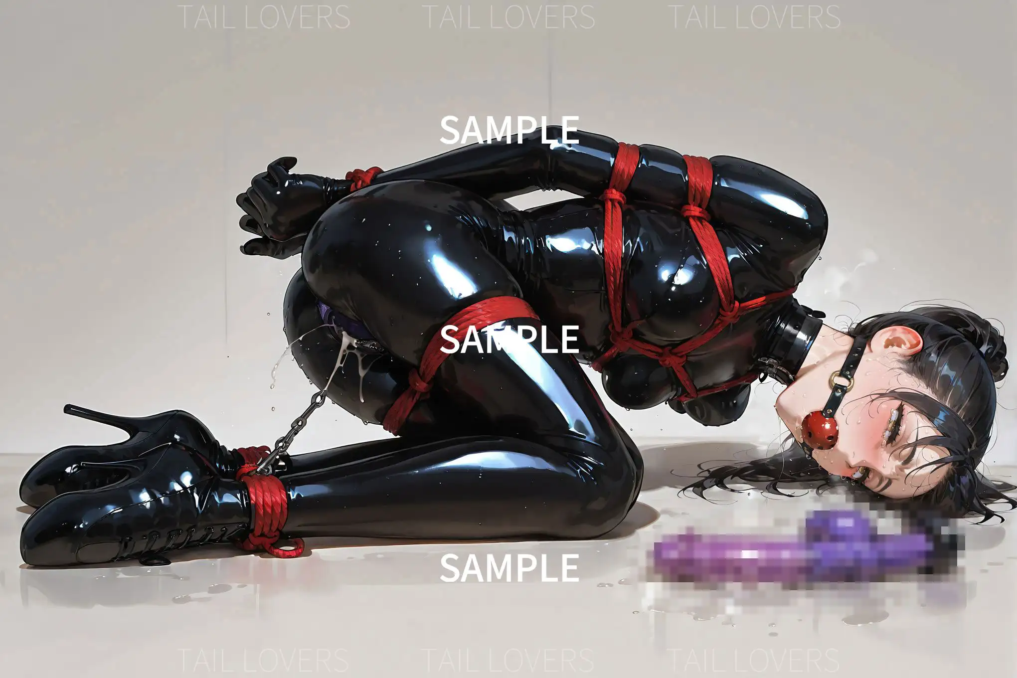 拘束マシン絶頂訓練｜Dildo Ogasm 6ページ