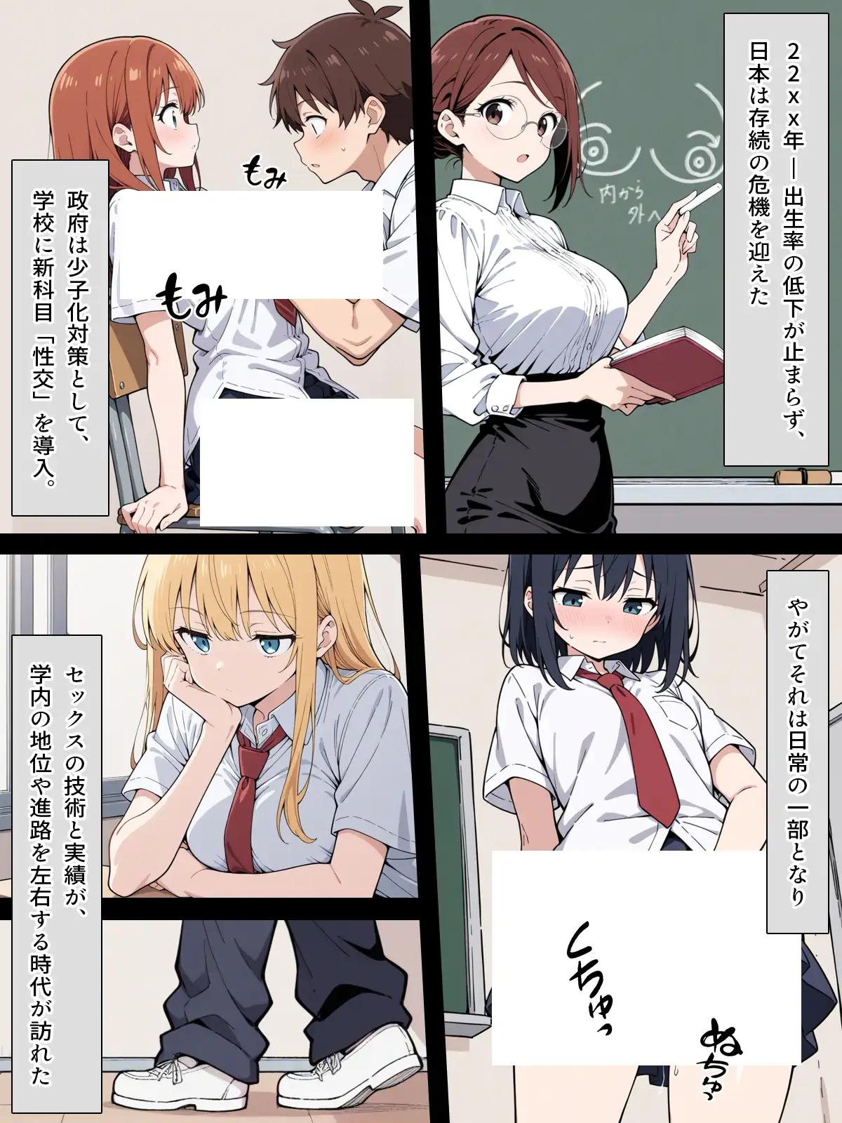 陰キャ転校生はセックス最強 - クラス代表の座を奪われた私 - 4ページ