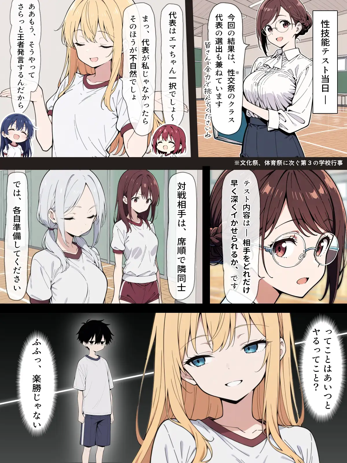 陰キャ転校生はセックス最強 - クラス代表の座を奪われた私 - 7ページ