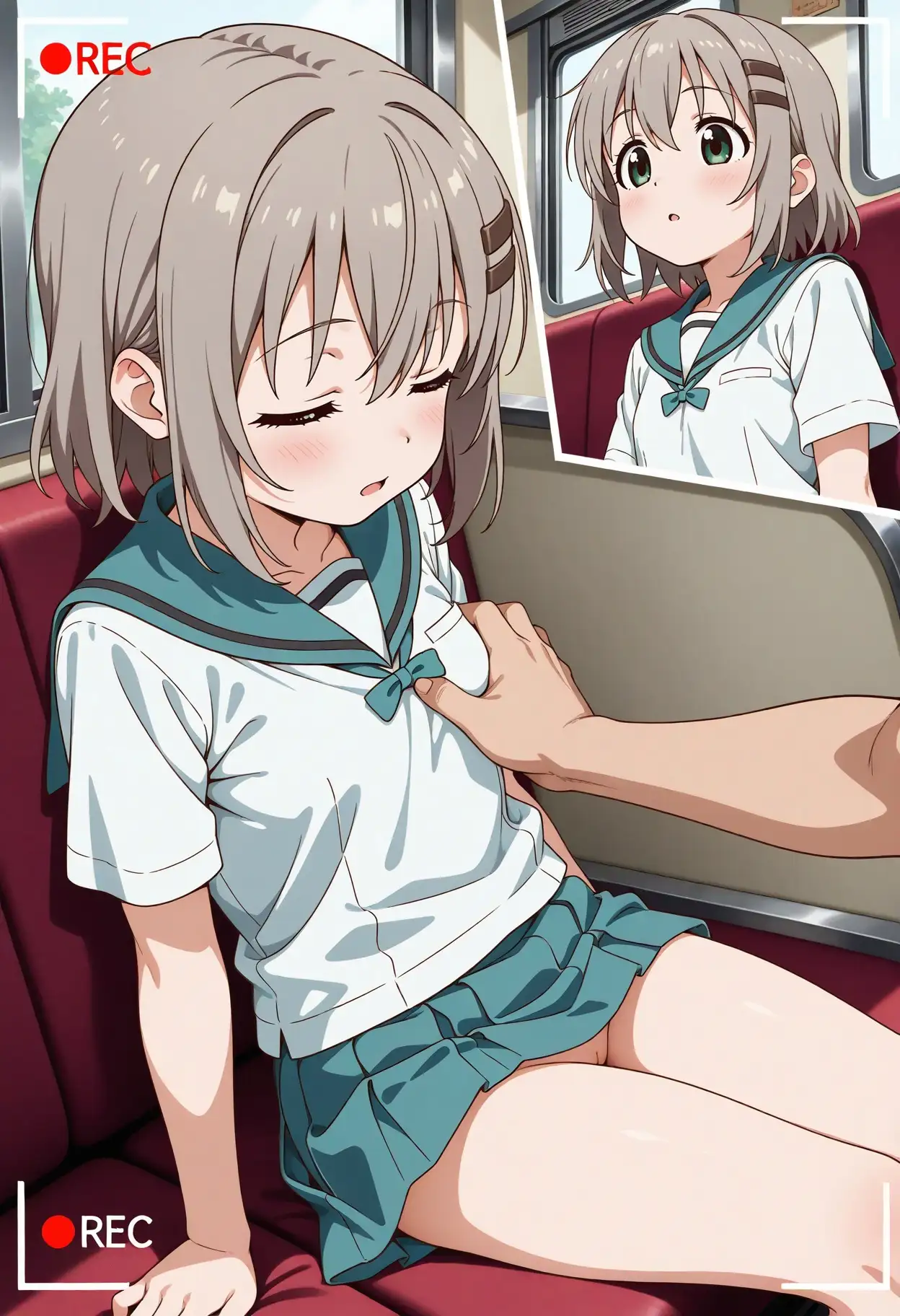 スカート内盗撮、着替え盗撮、野ション、野外露出風【雪村あおい風1】 15ページ