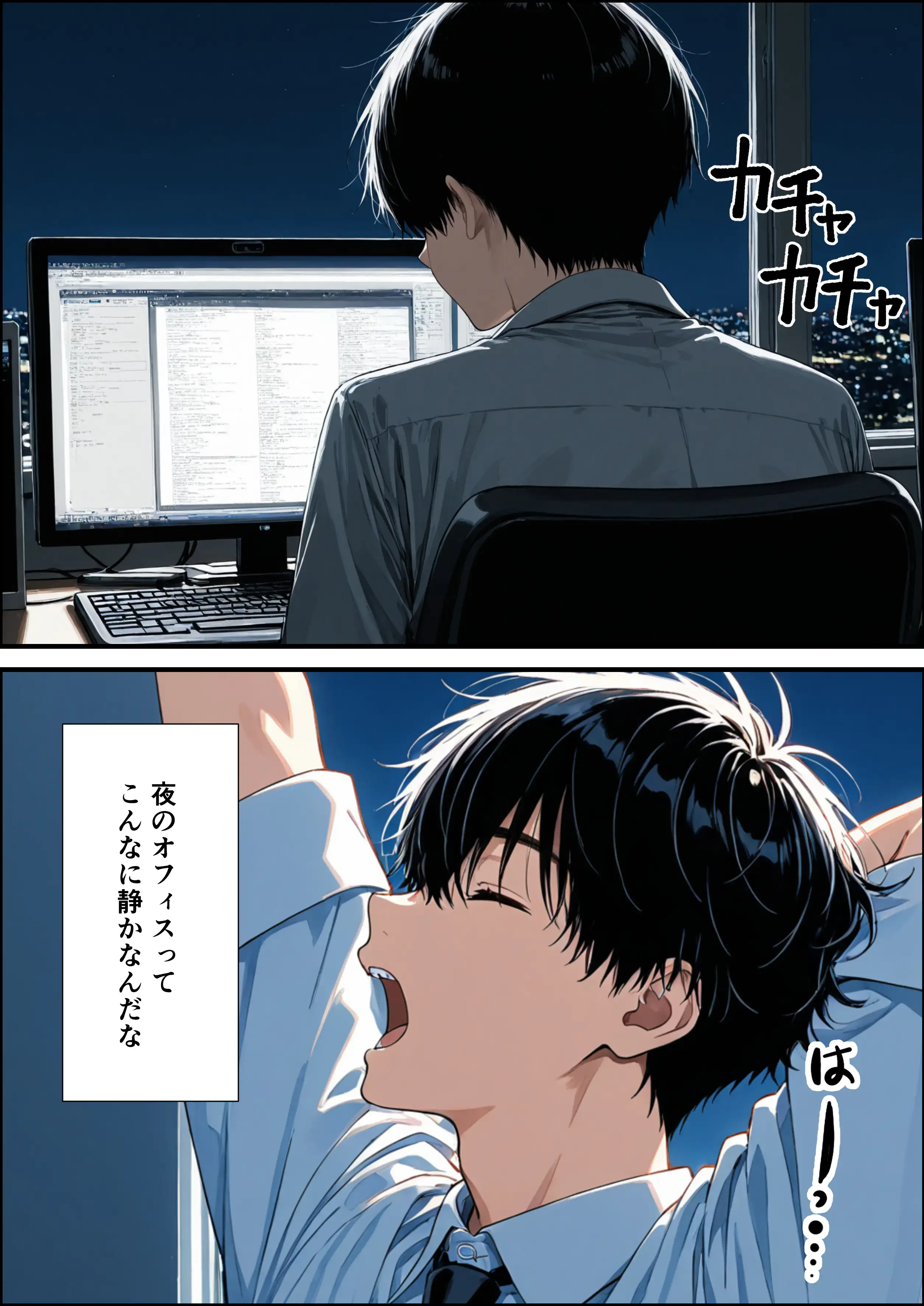 爆乳上司の裏の顔を知った俺は、オフィスでめちゃくちゃSEXすることに【体験版15P】 1ページ