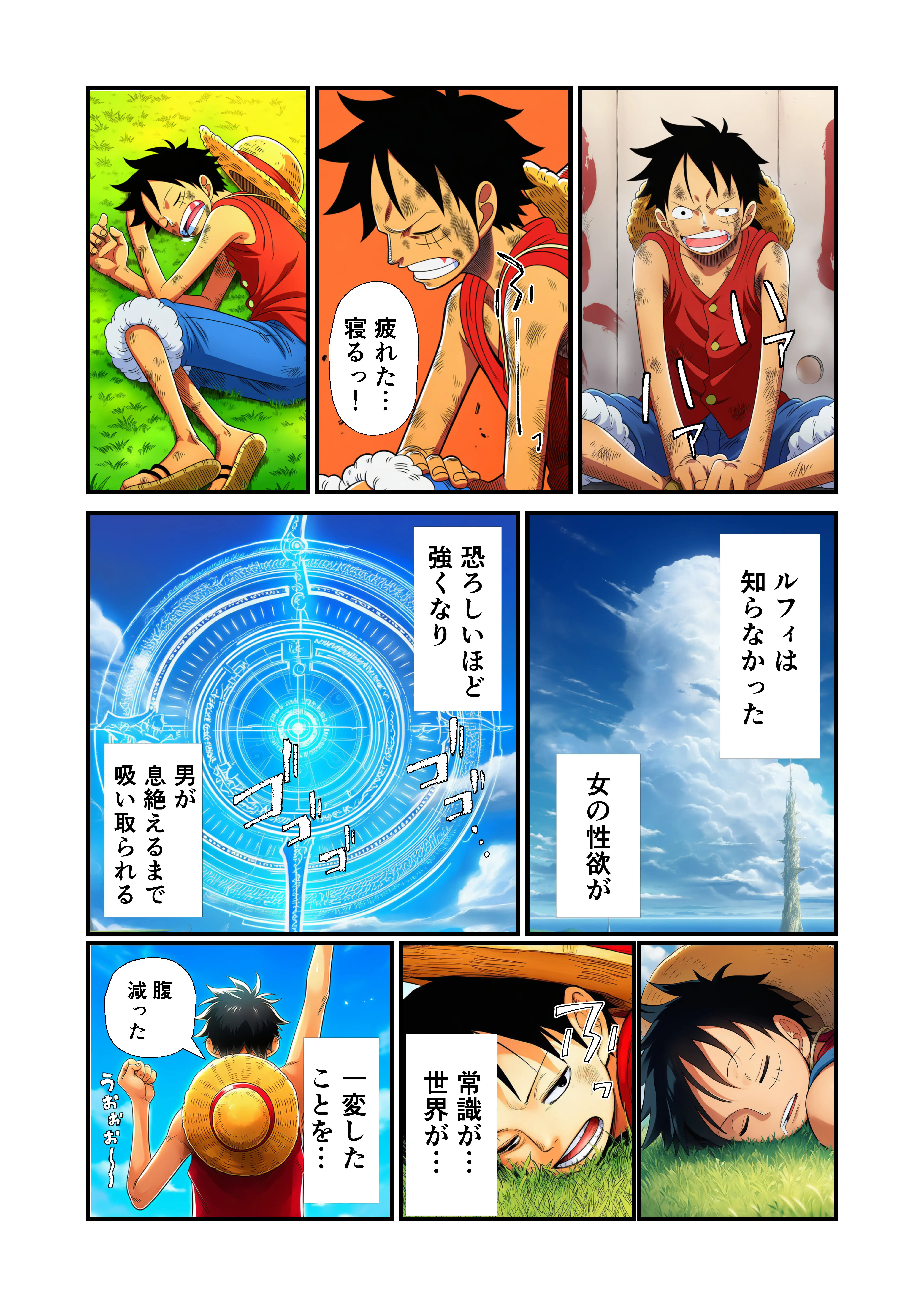 ワン〇ース  常識改革された世界で！ナミ・ビビ編 3ページ