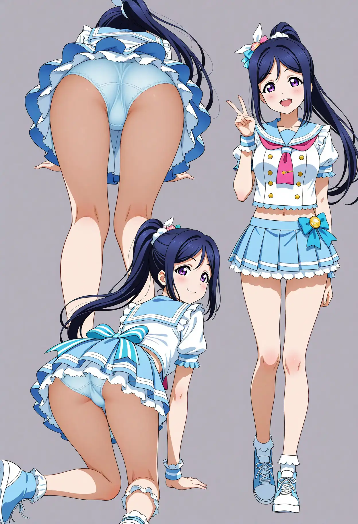 立ち絵とローアングル【松浦果南風1】 6ページ