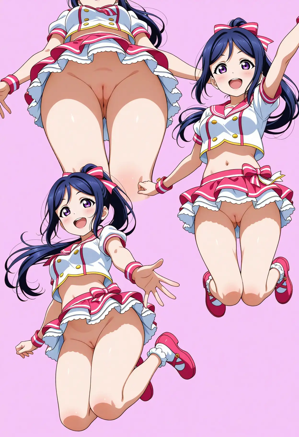 立ち絵とローアングル【松浦果南風1】 10ページ