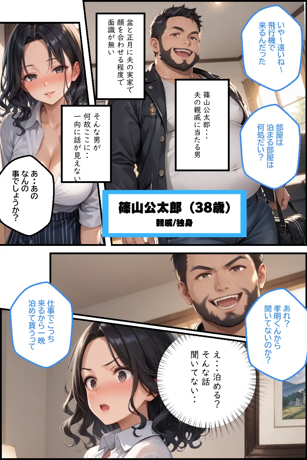 新 人妻専従契約 3 〜名家で箱入り娘の愛妻が野蛮な親戚に寝取られて〜 5ページ