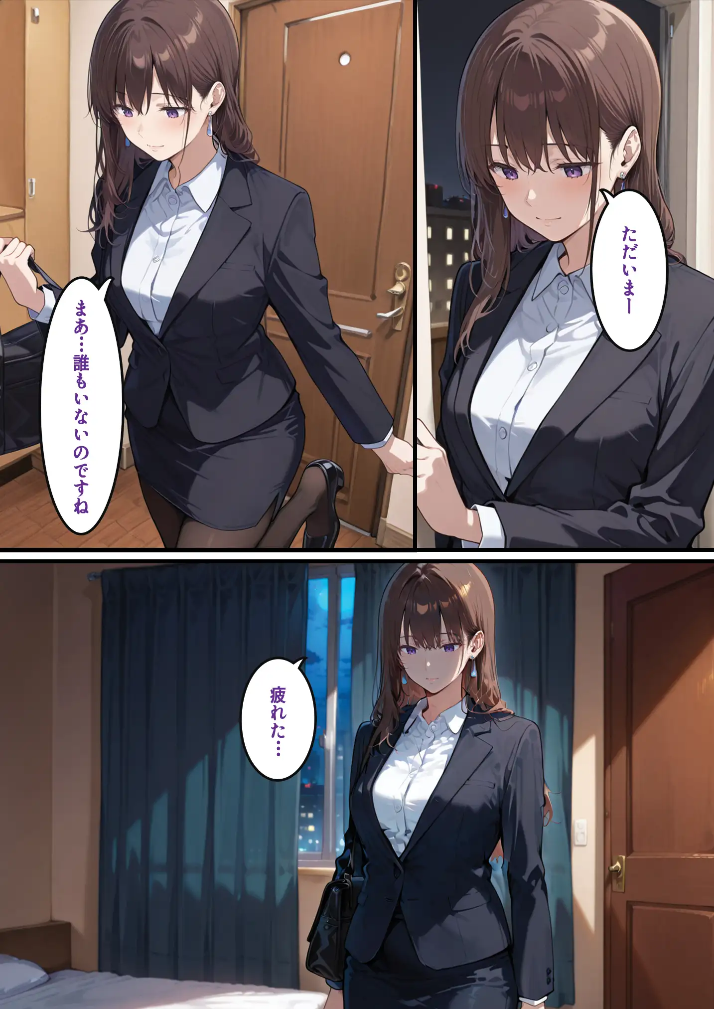 美人妻上司紗代との練習（不倫）時間 12ページ