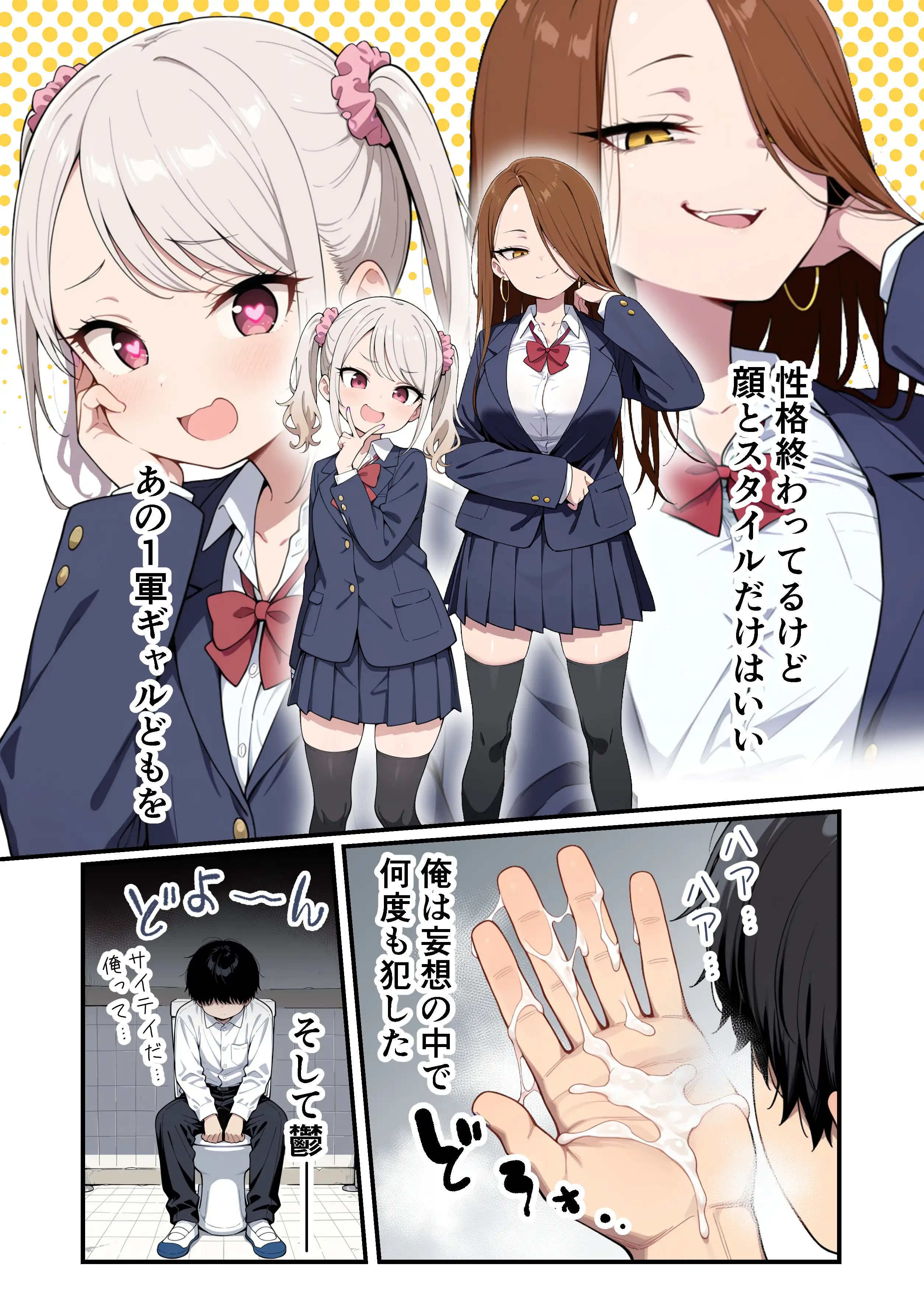 ゾンビに支配された学園で冴えない童貞のオタク君が少女たちの救世主になる話 3ページ