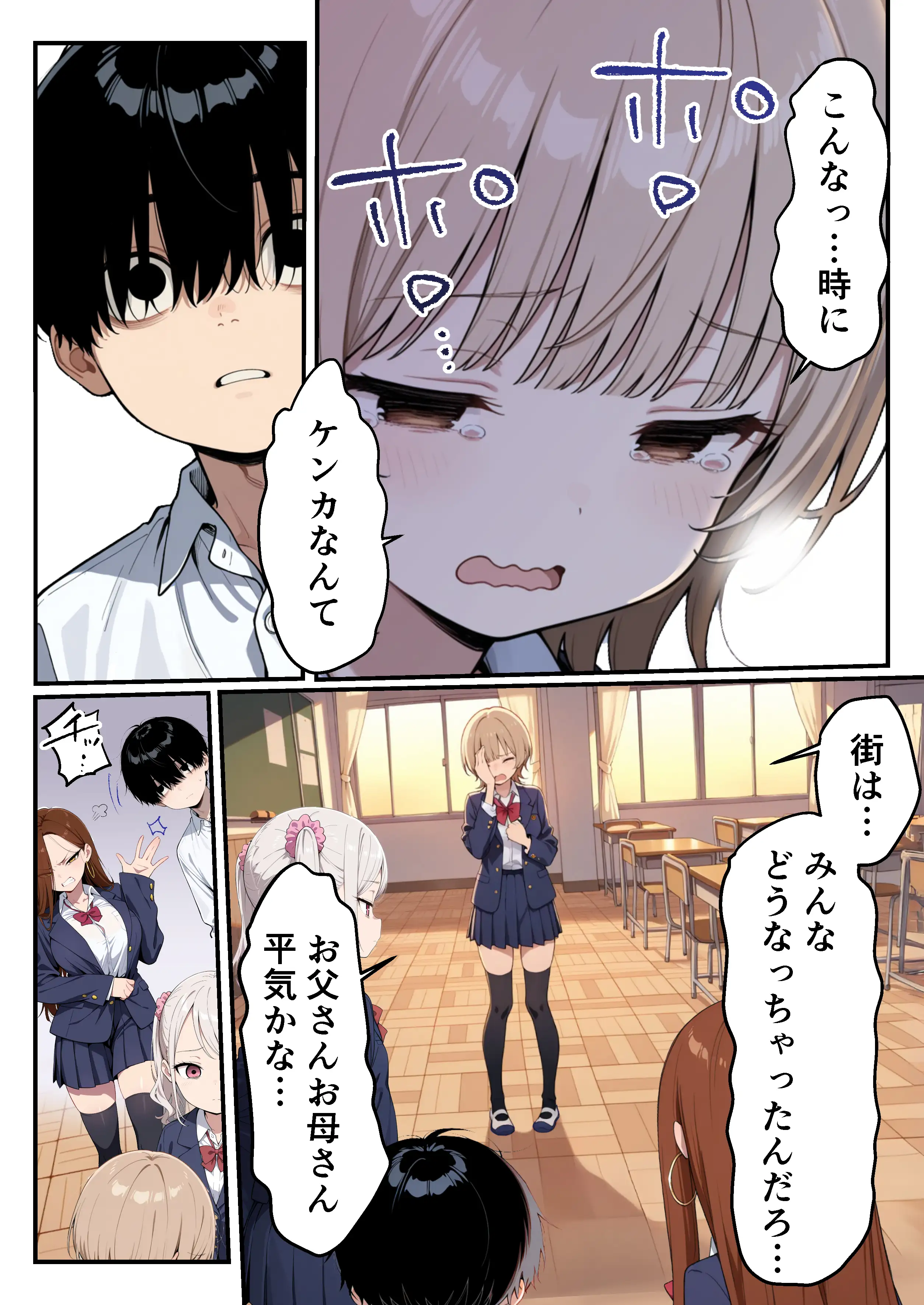 ゾンビに支配された学園で冴えない童貞のオタク君が少女たちの救世主になる話 11ページ
