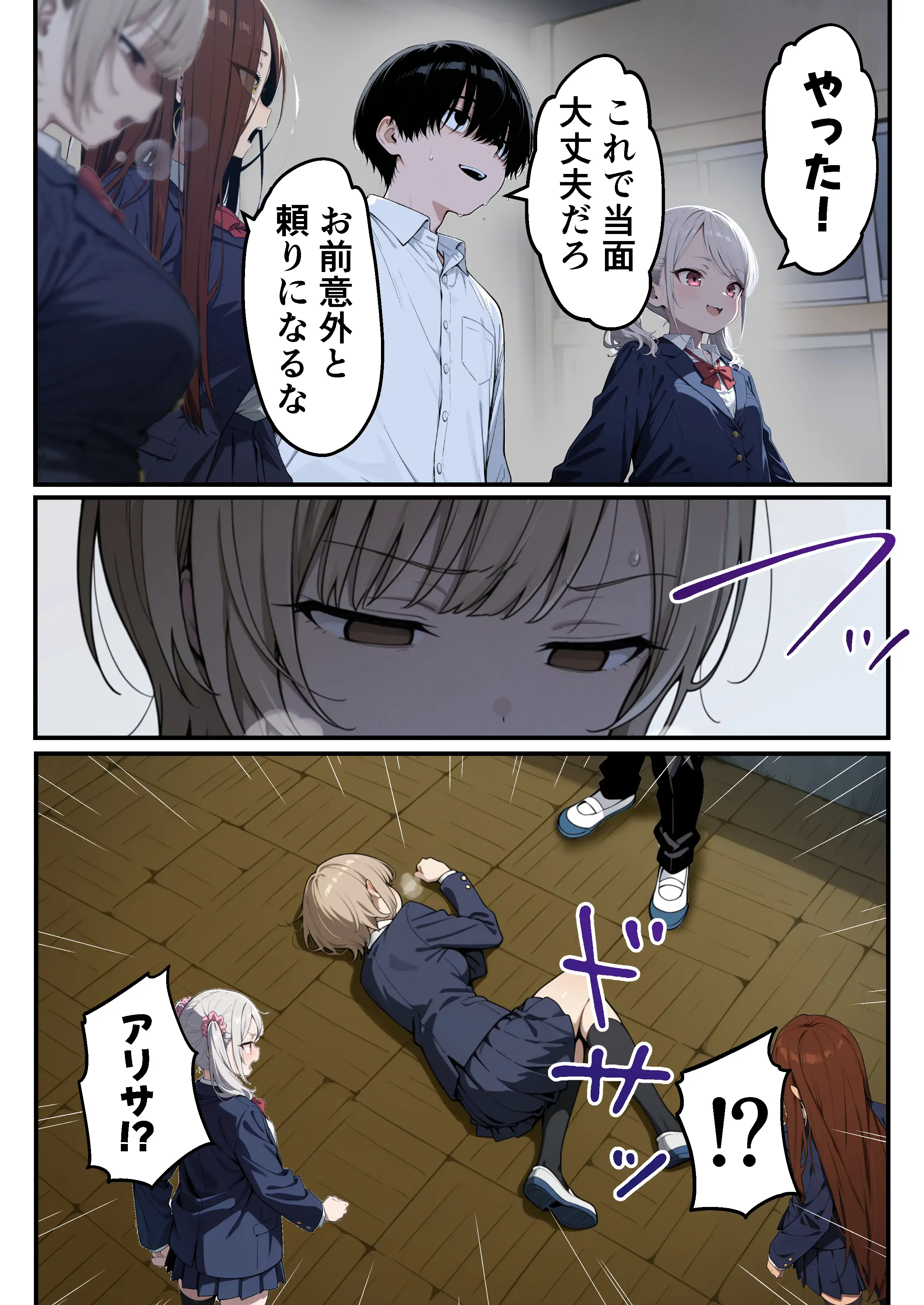 ゾンビに支配された学園で冴えない童貞のオタク君が少女たちの救世主になる話 31ページ