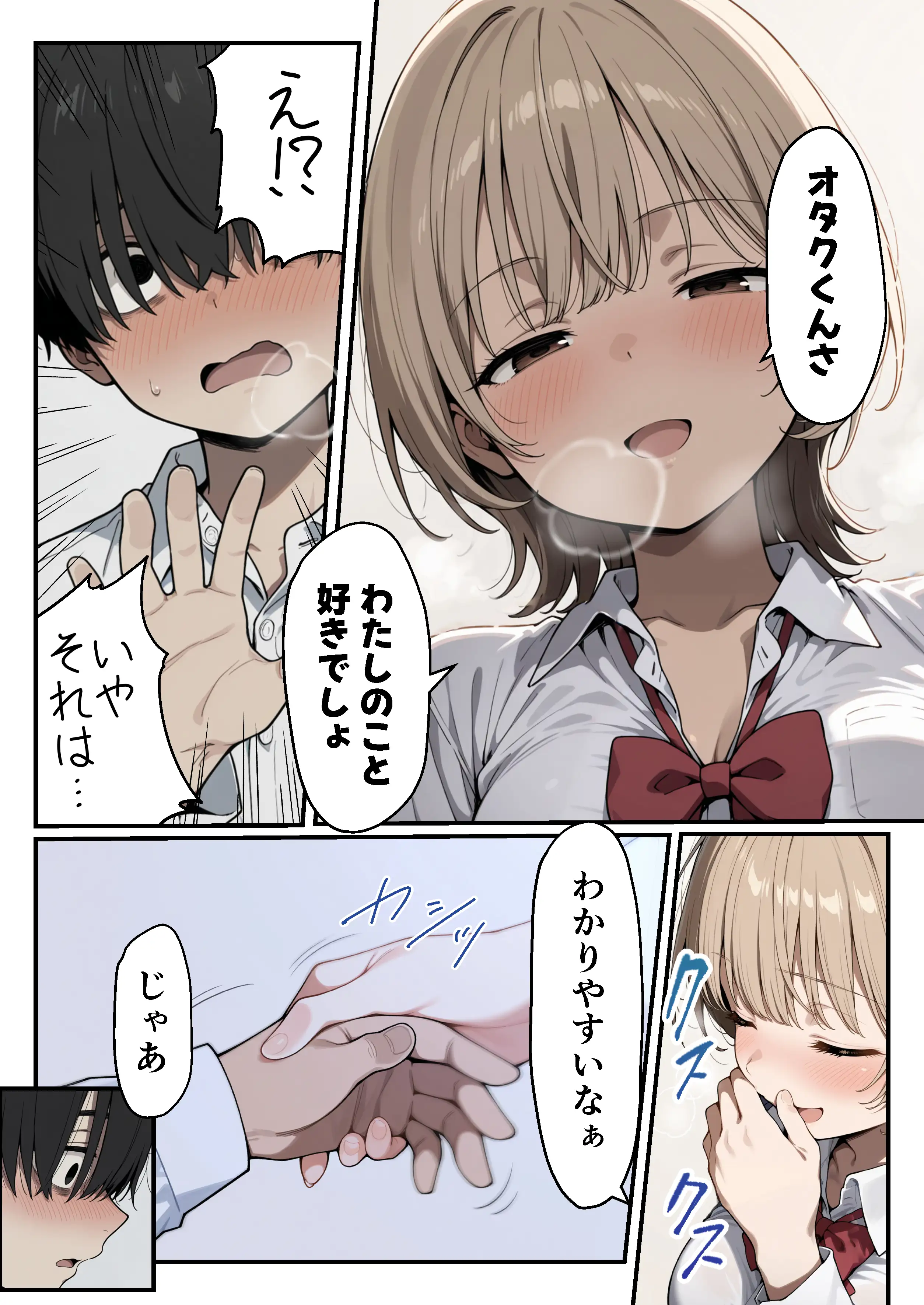 ゾンビに支配された学園で冴えない童貞のオタク君が少女たちの救世主になる話 38ページ