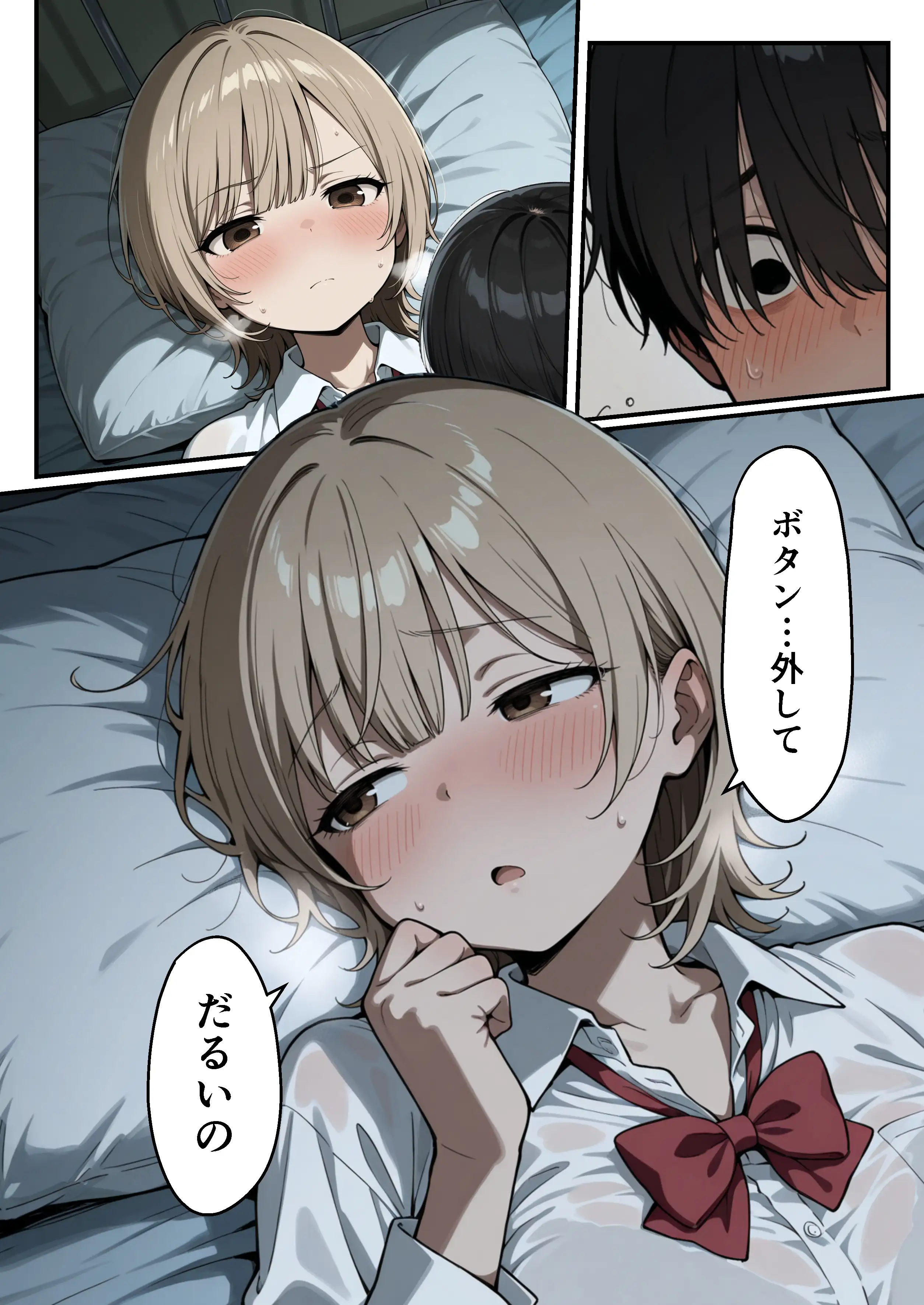 ゾンビに支配された学園で冴えない童貞のオタク君が少女たちの救世主になる話 41ページ
