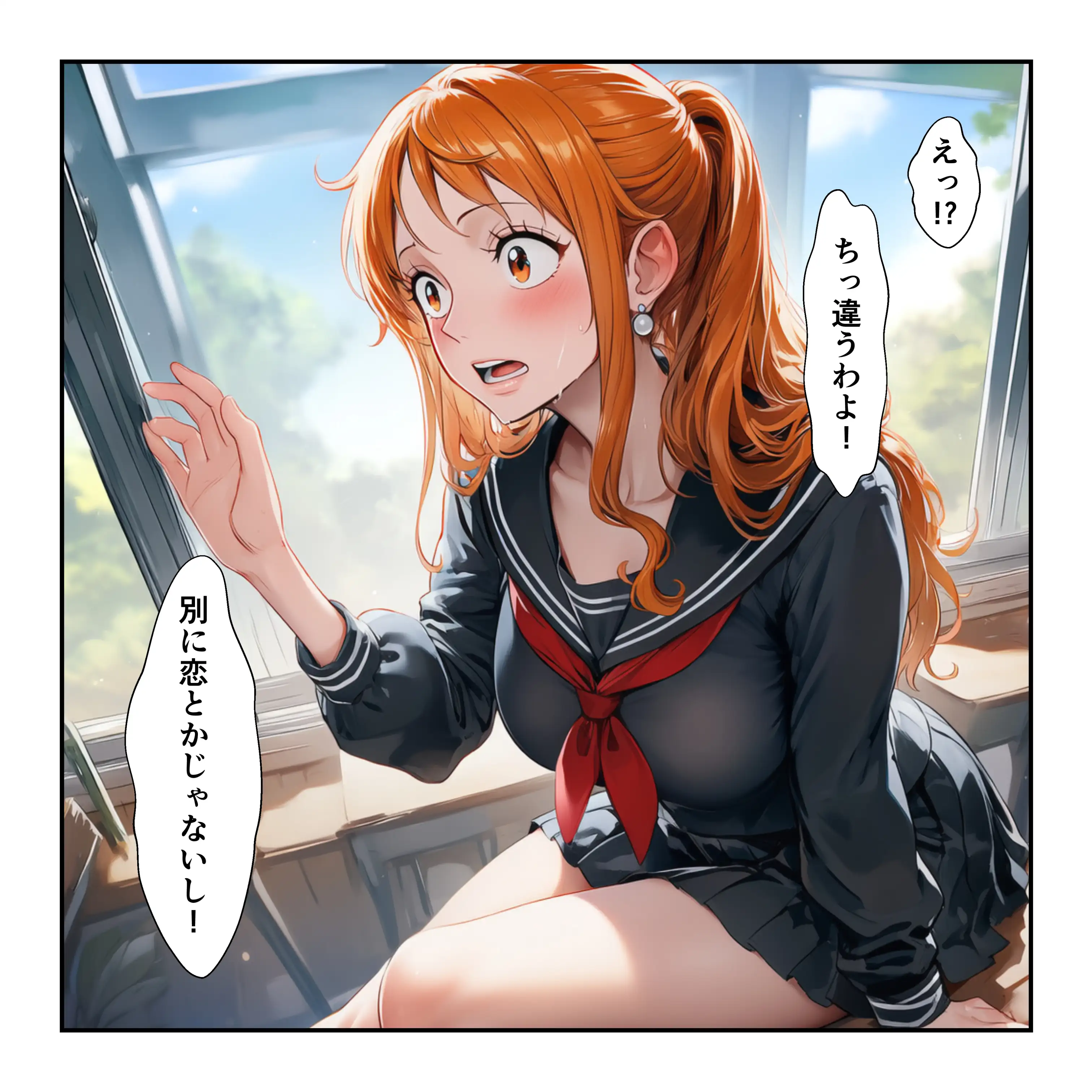 催●レ〇プでイキ狂い！？ ナミ＆ハン〇ック強●快楽堕ちSEX 5ページ