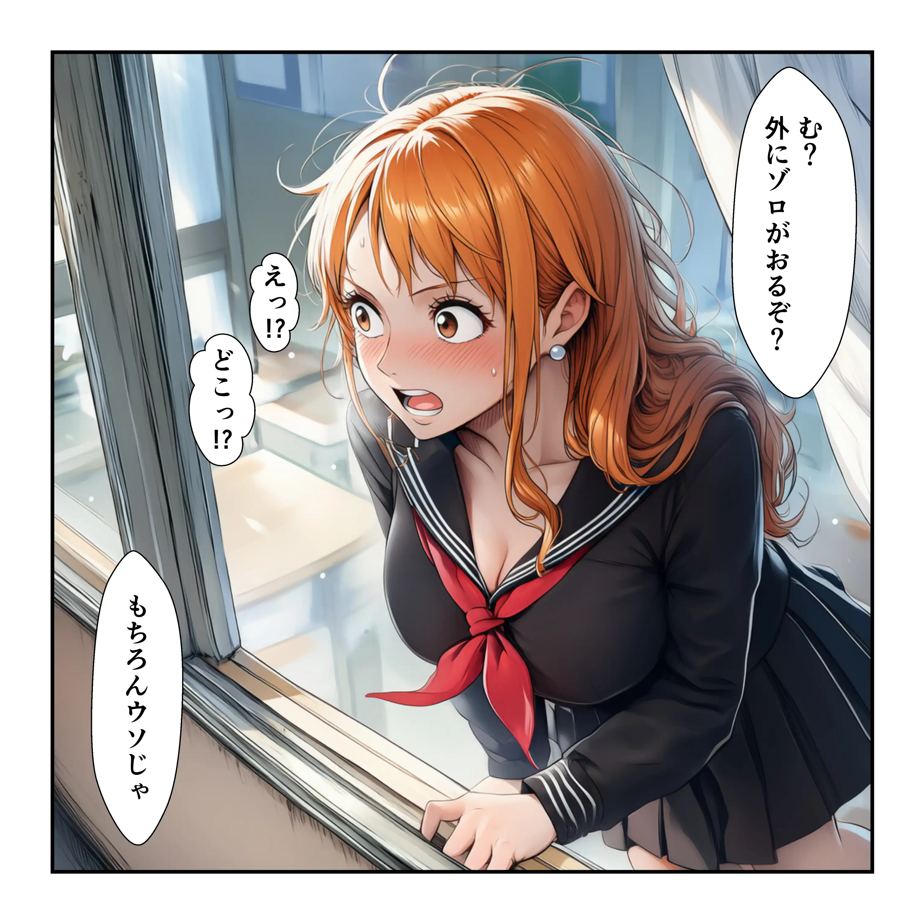催●レ〇プでイキ狂い！？ ナミ＆ハン〇ック強●快楽堕ちSEX 7ページ