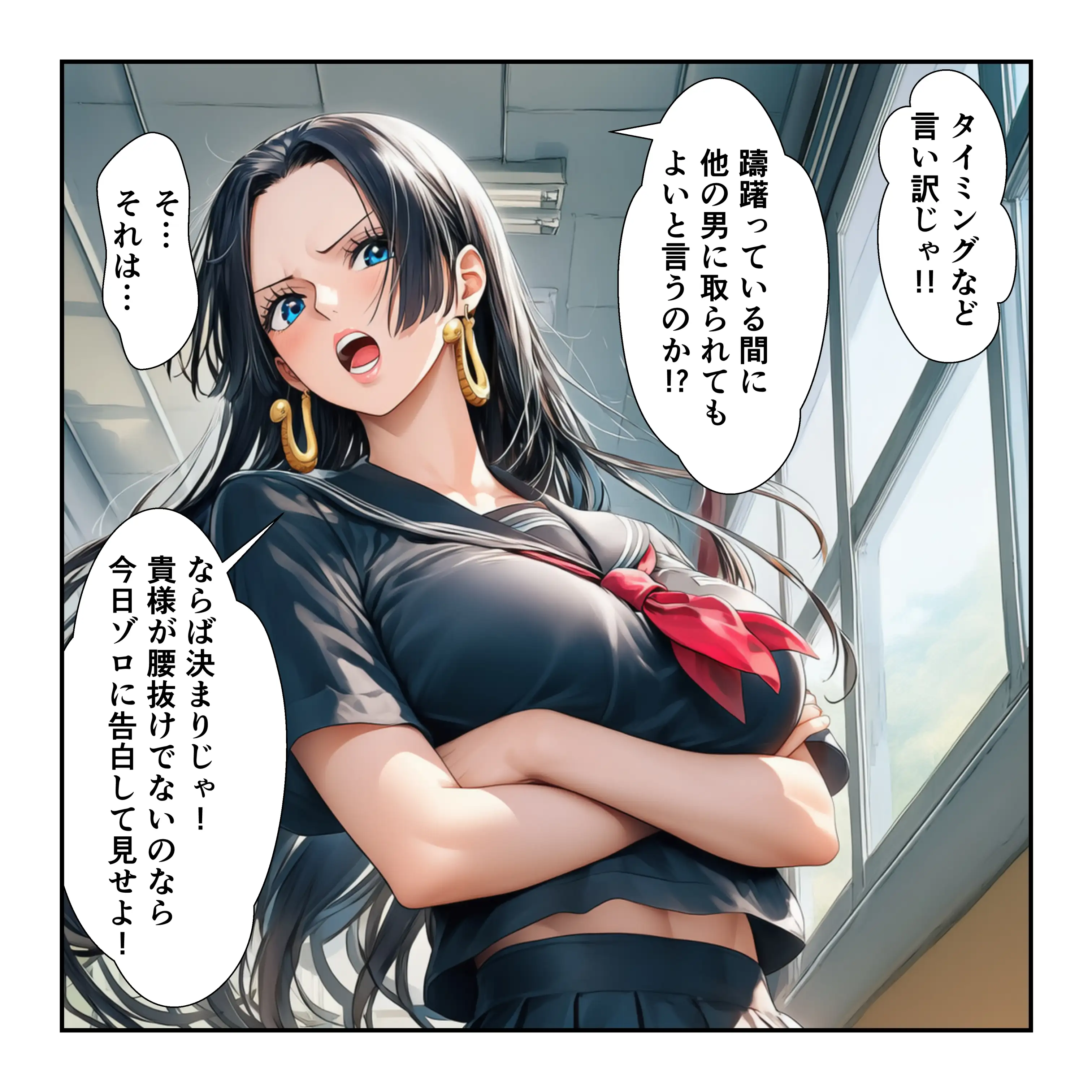 催●レ〇プでイキ狂い！？ ナミ＆ハン〇ック強●快楽堕ちSEX 10ページ