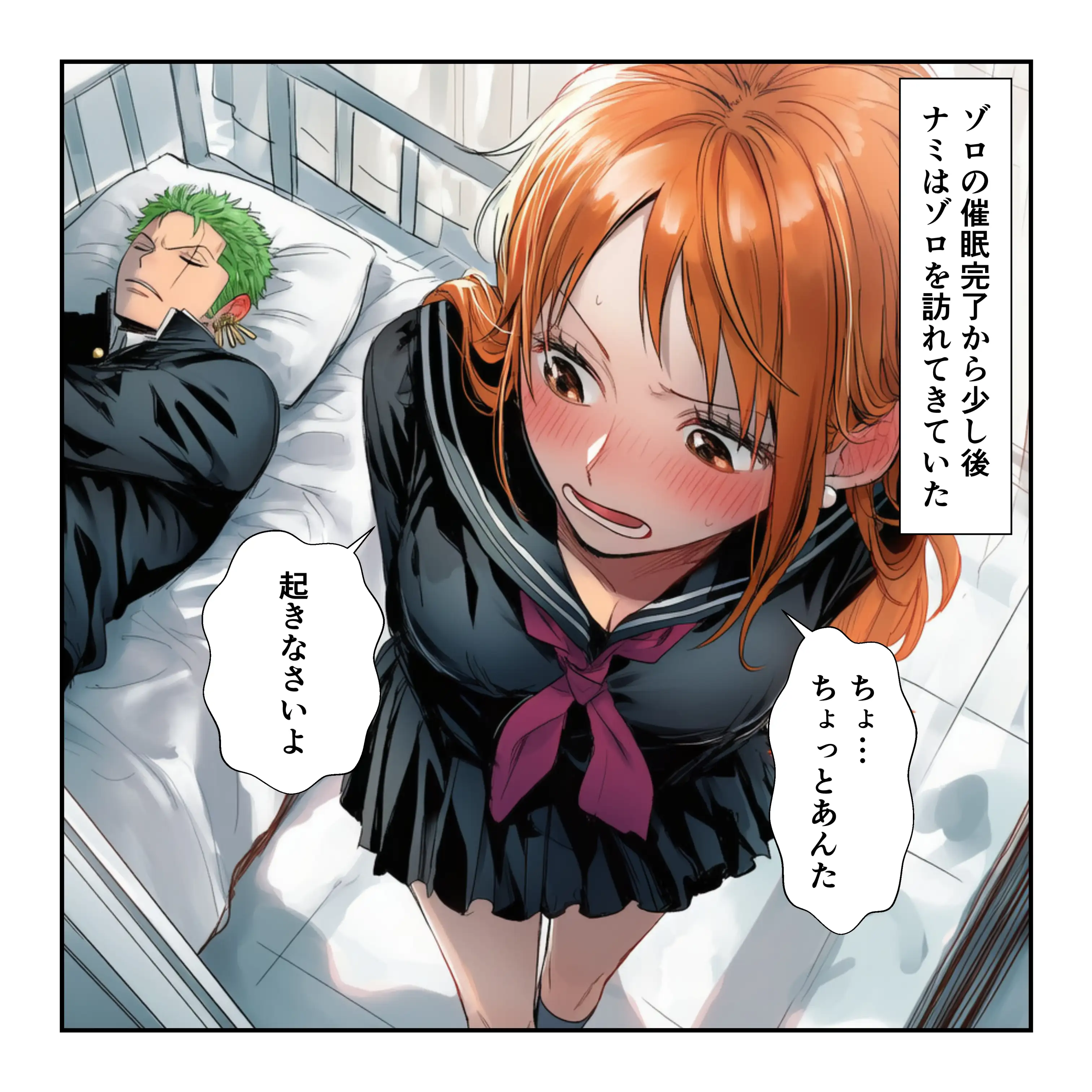 催●レ〇プでイキ狂い！？ ナミ＆ハン〇ック強●快楽堕ちSEX 16ページ
