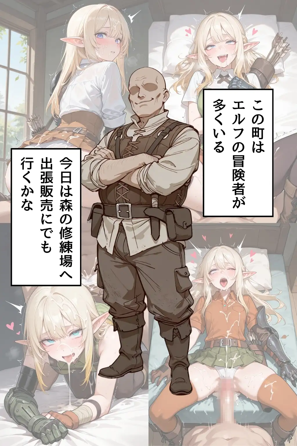 ぶっかけ（エルフ編）白濁幸運シリーズ 12ページ