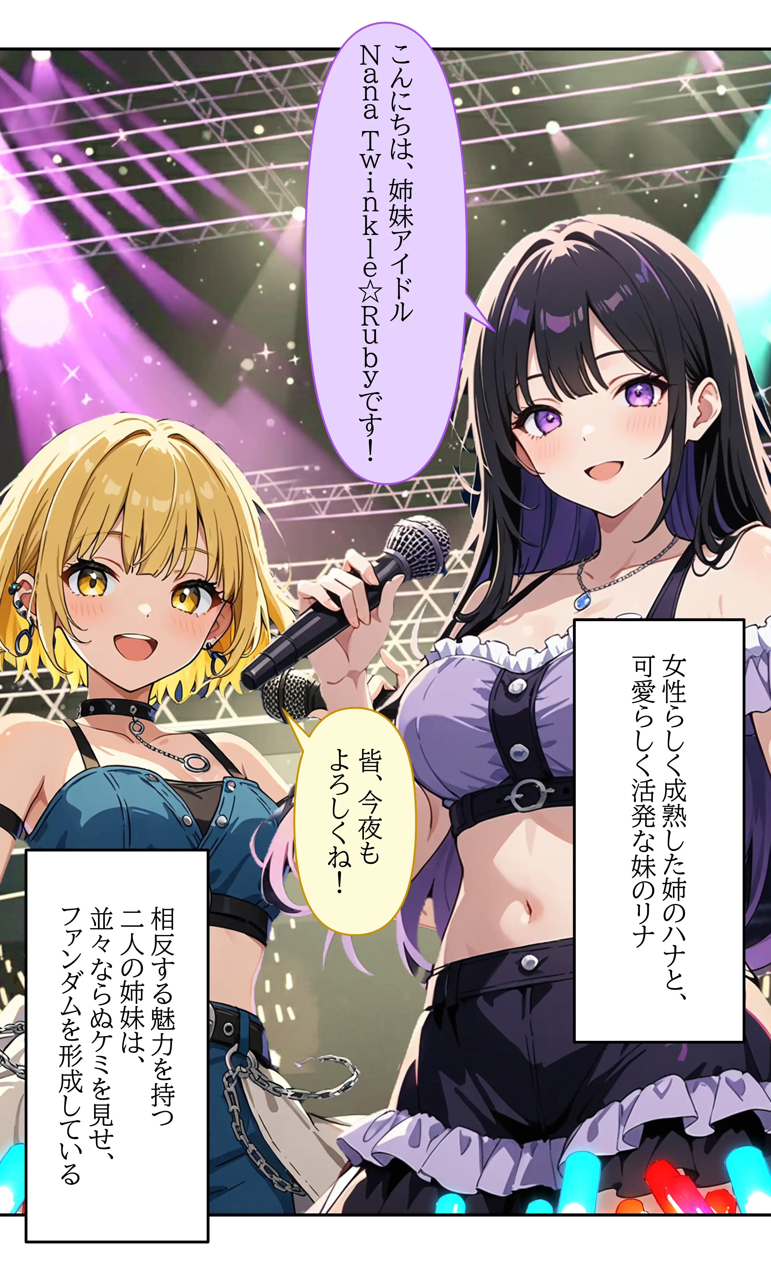 デビューは悪夢のはじまり 〜ハナちゃんと彼氏の精液で毎日ぐっしょり！姉妹の秘密のバックステージ編〜 5ページ